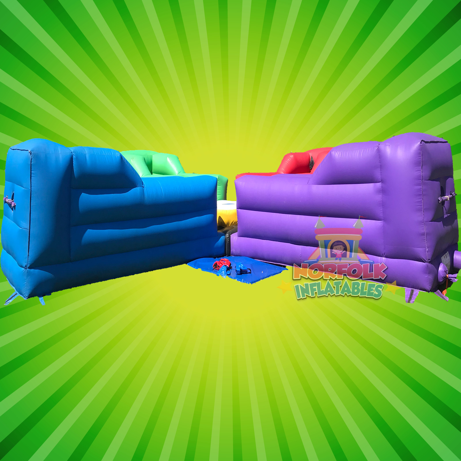 Bungee Runs - Bouncy Castle Hire in Norwich | Norfolk Inflatables