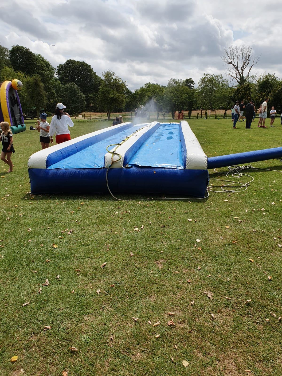 Slip And Slide Water Chute Hire Essex And London 30ft Long