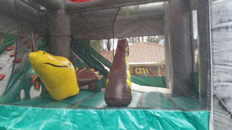 jurassic world bouncy castle