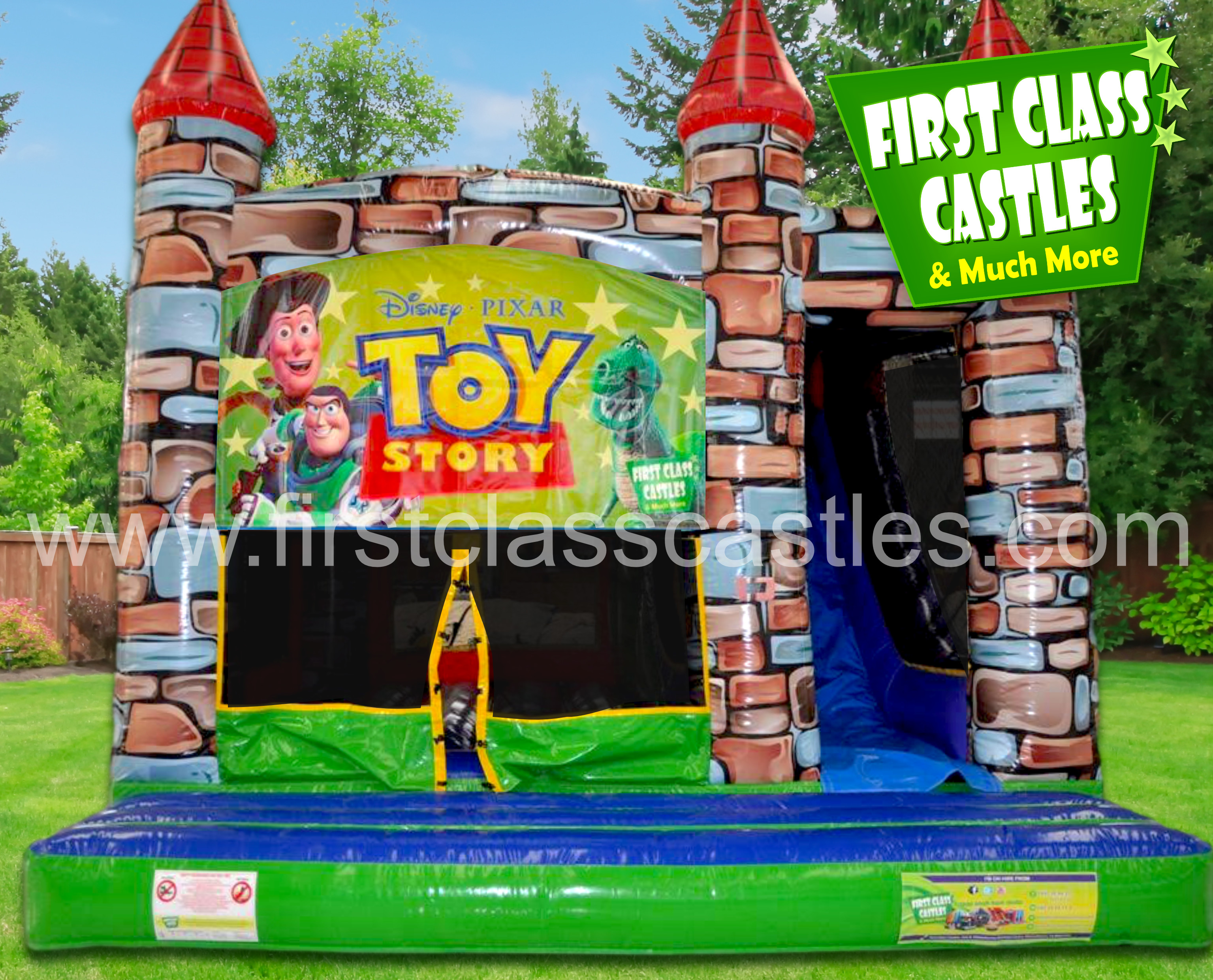 Bounce & Slide Combos Hire Bouncy Castle with Slide Hire Ireland