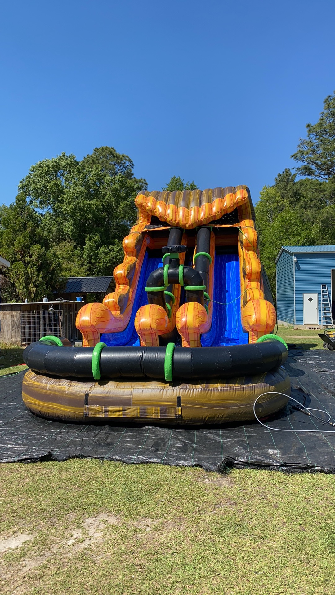 18ft Double LN Hydro Blaster Inflatable Rentals, Bounce House Rentals