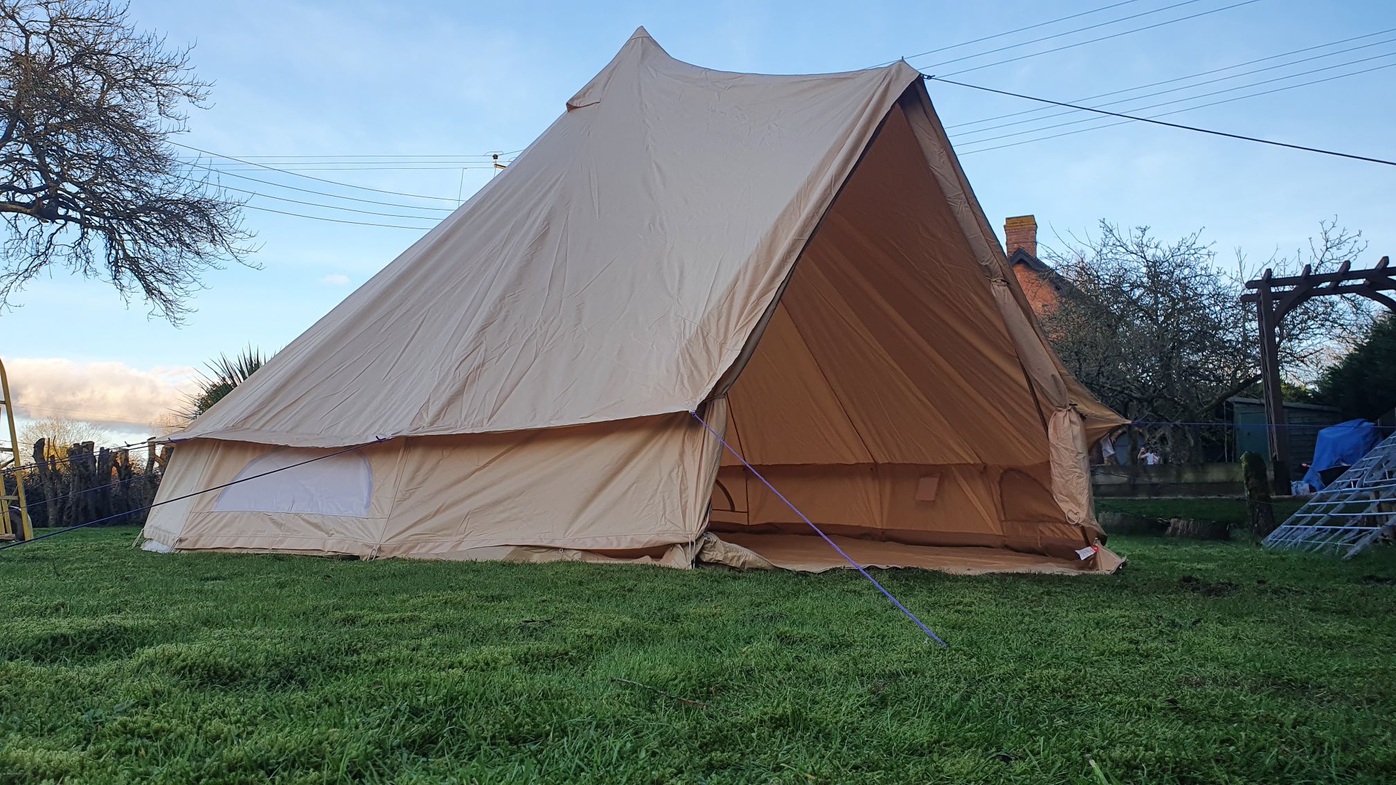 5 meter bell tent