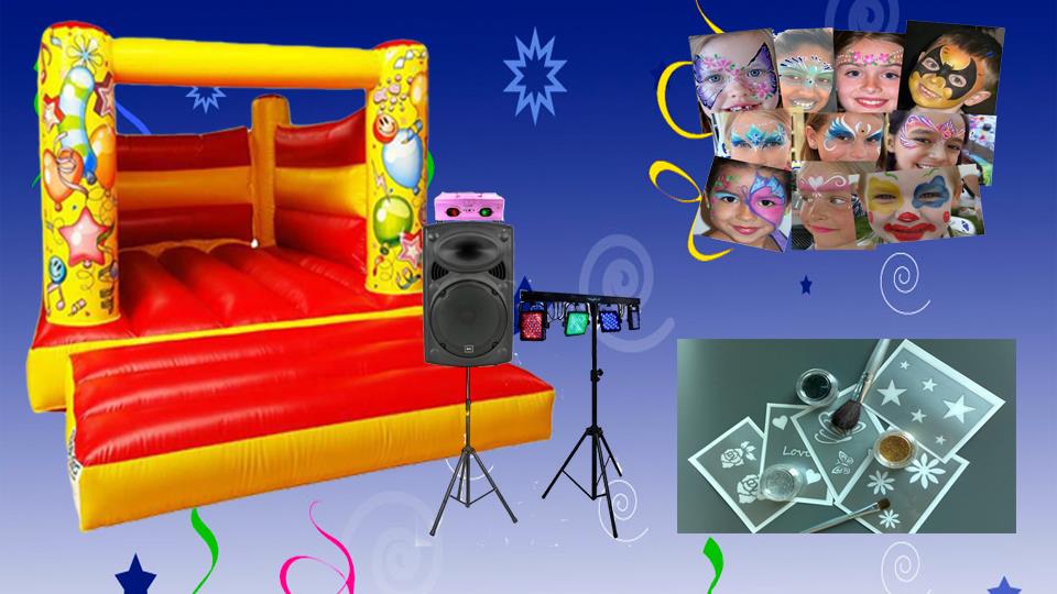 bouncy castle package hire