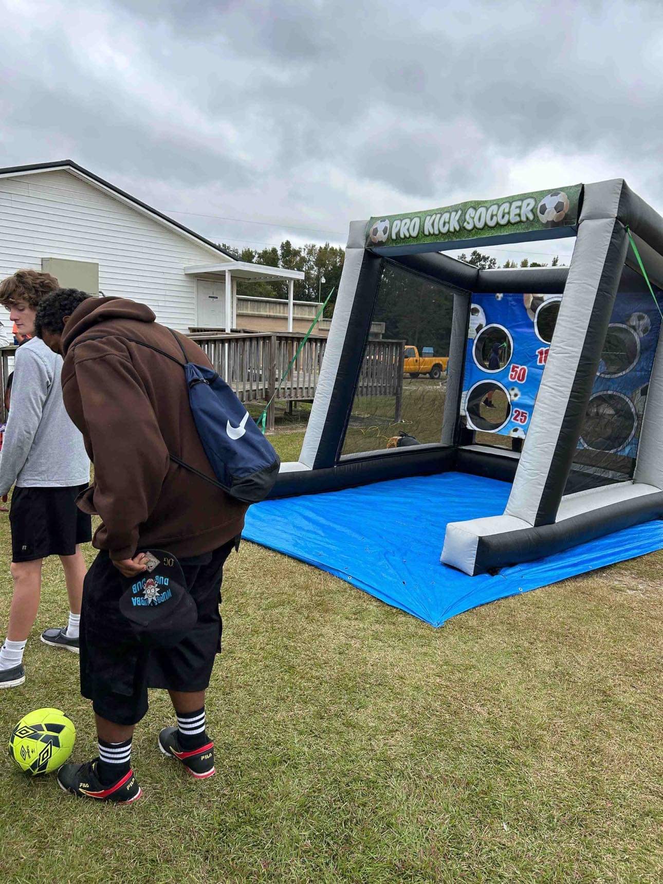 Soccer Inflatable game Best Party Rentals service in Albertson 252