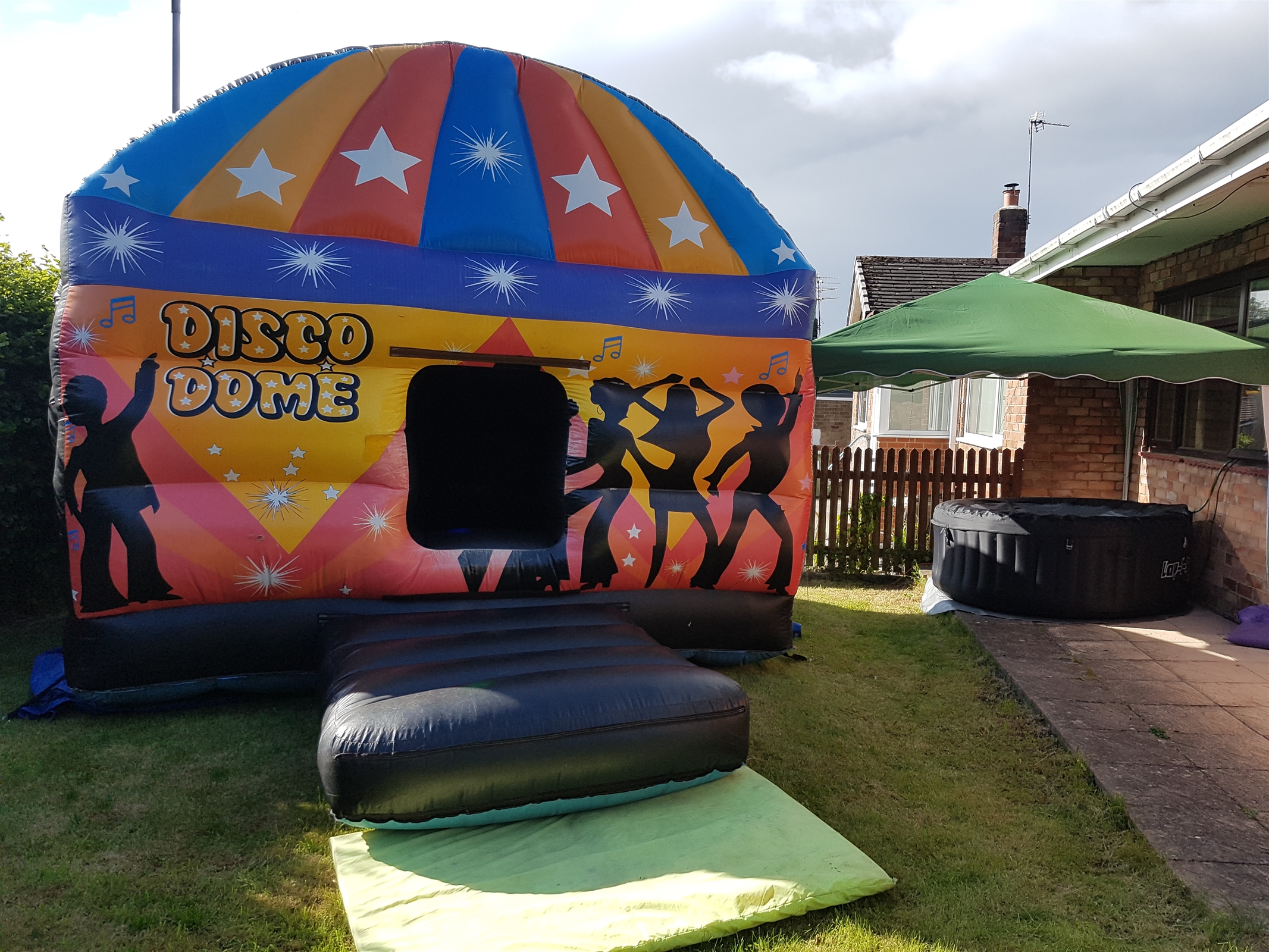 Medium Disco Dome Bouncy Castle Hire In Hartlepool Durham Sunderland Teeside And Surrounding Areas