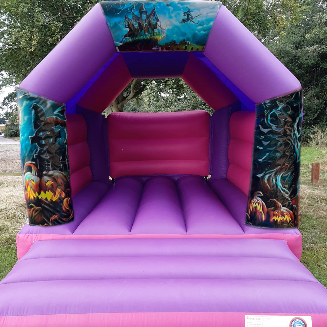 witches-halloween-pink-purple-bouncy-castle-best-inflatable-bouncy