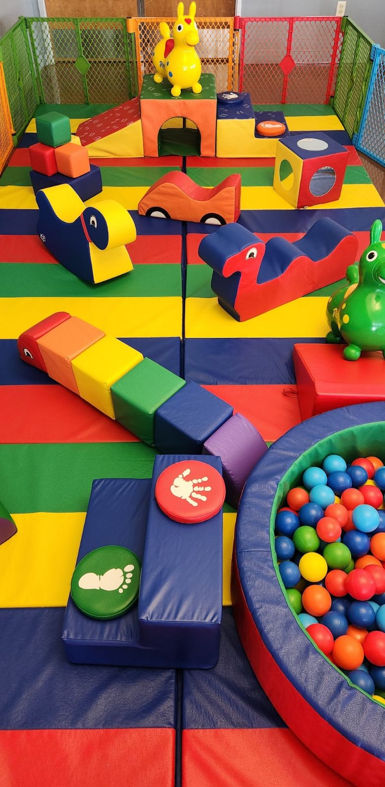 Primary Soft Play Rental #1 Houston Toddler Birthday Party Rental