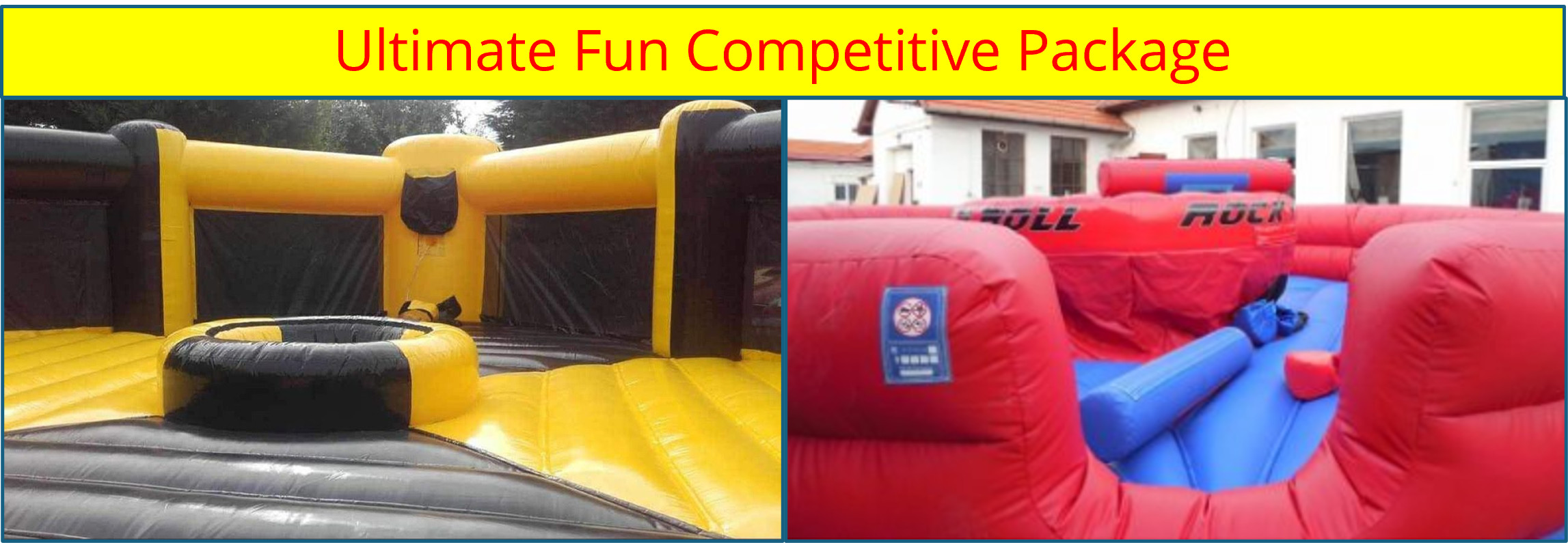 Ultimate Fun Competitive Package - Event Hire and Inflatables in ...