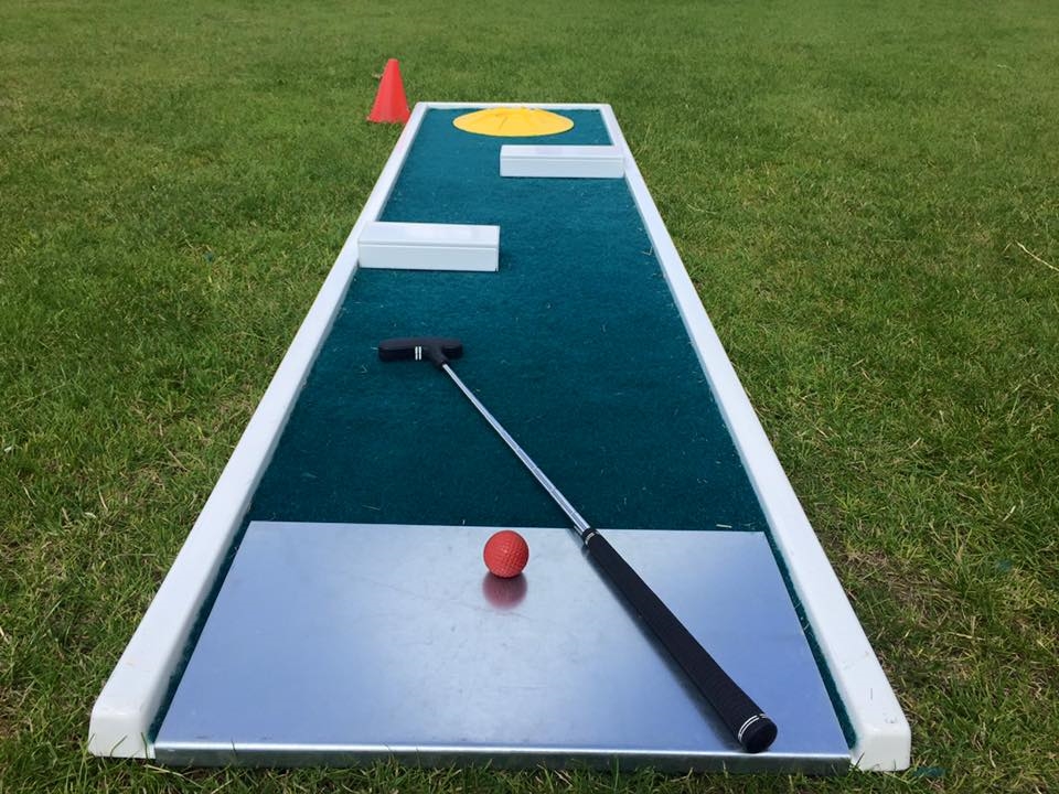 Crazy golf 9 hole Best Bouncy Castle Hire service in Cumbria