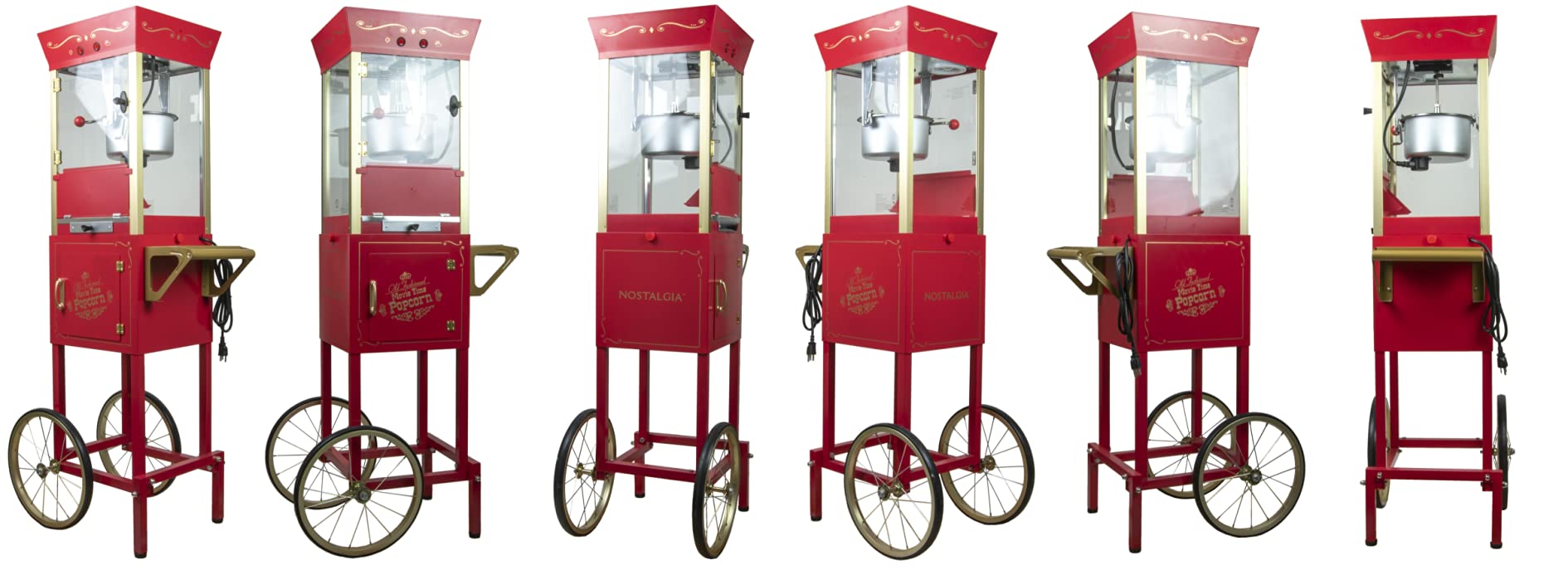 Nostalgia 53 Vintage-Inspired Popcorn Cart 