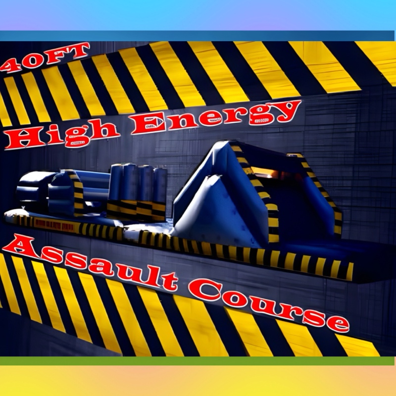 40ft Endurance assault course - Bouncy Castle Hire in Dewsbury West ...