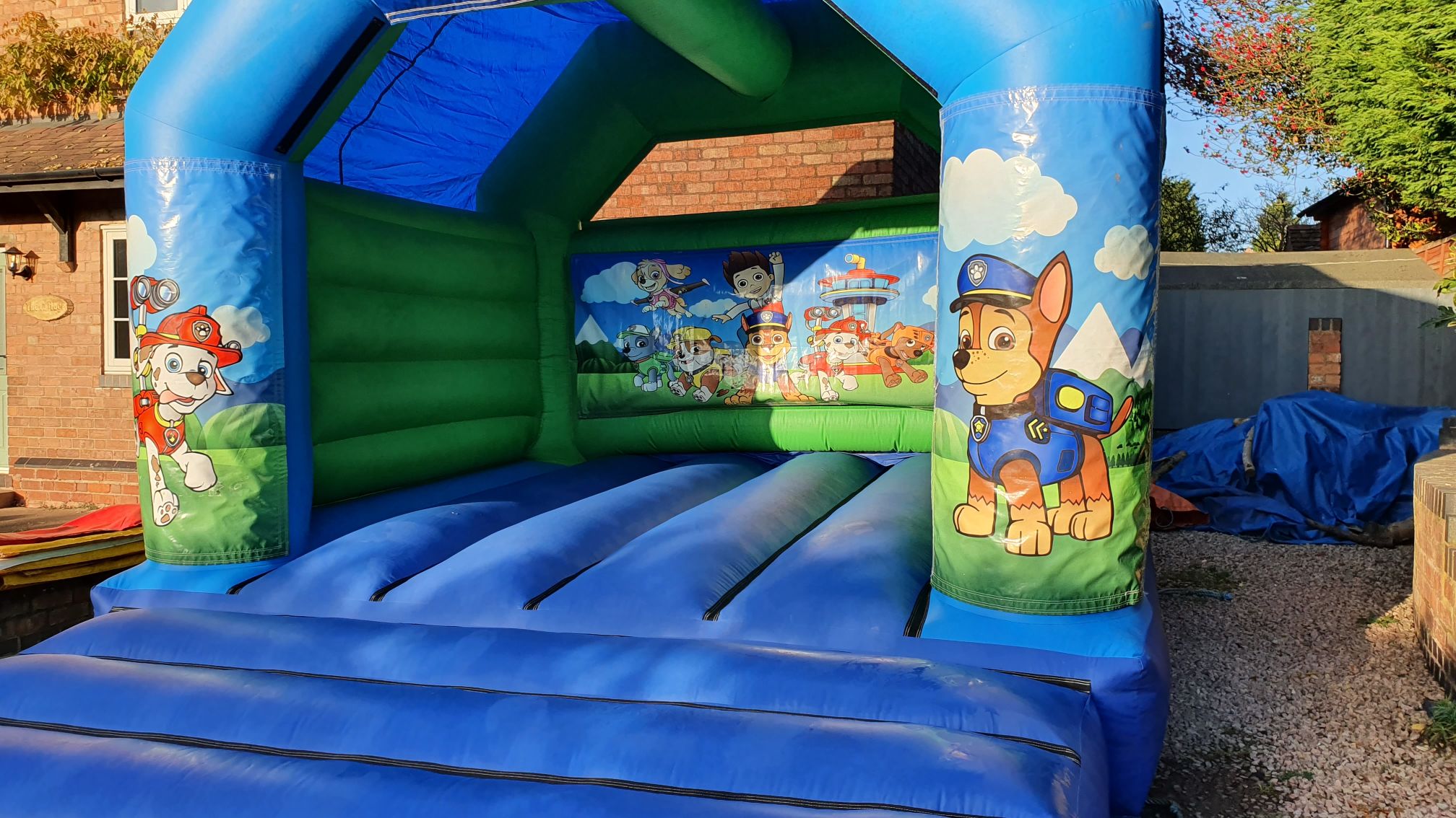 paw patrol bouncy castle