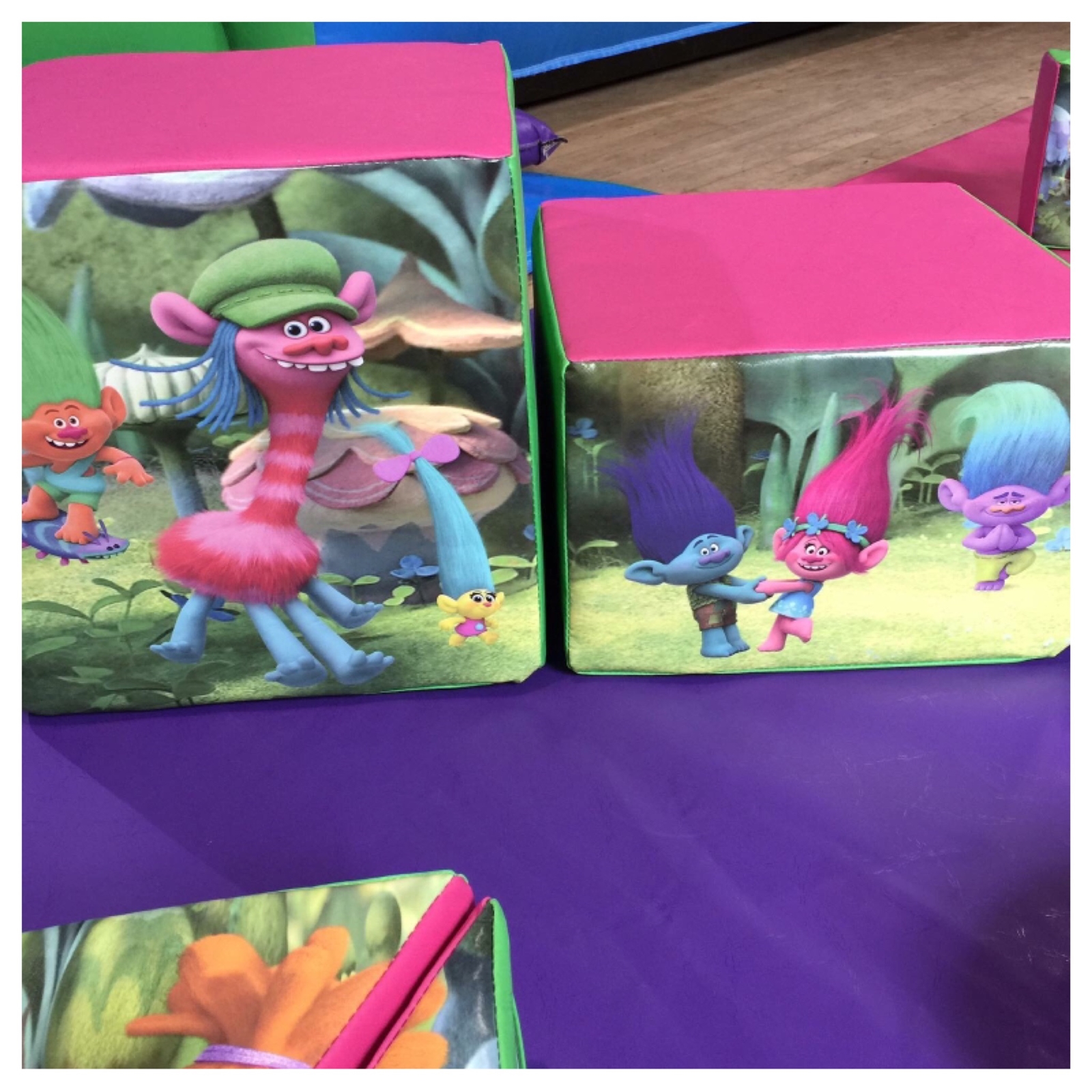 Trolls Soft Play Shapes & Ball Pit Bouncy Castle Hire in Aylesbury