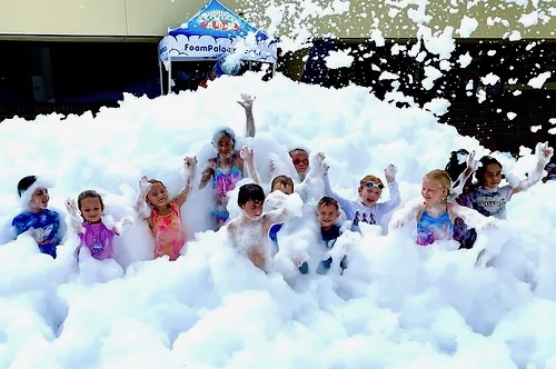 Foam Party - Best Rent service in Florida | Seminole Slides and Such