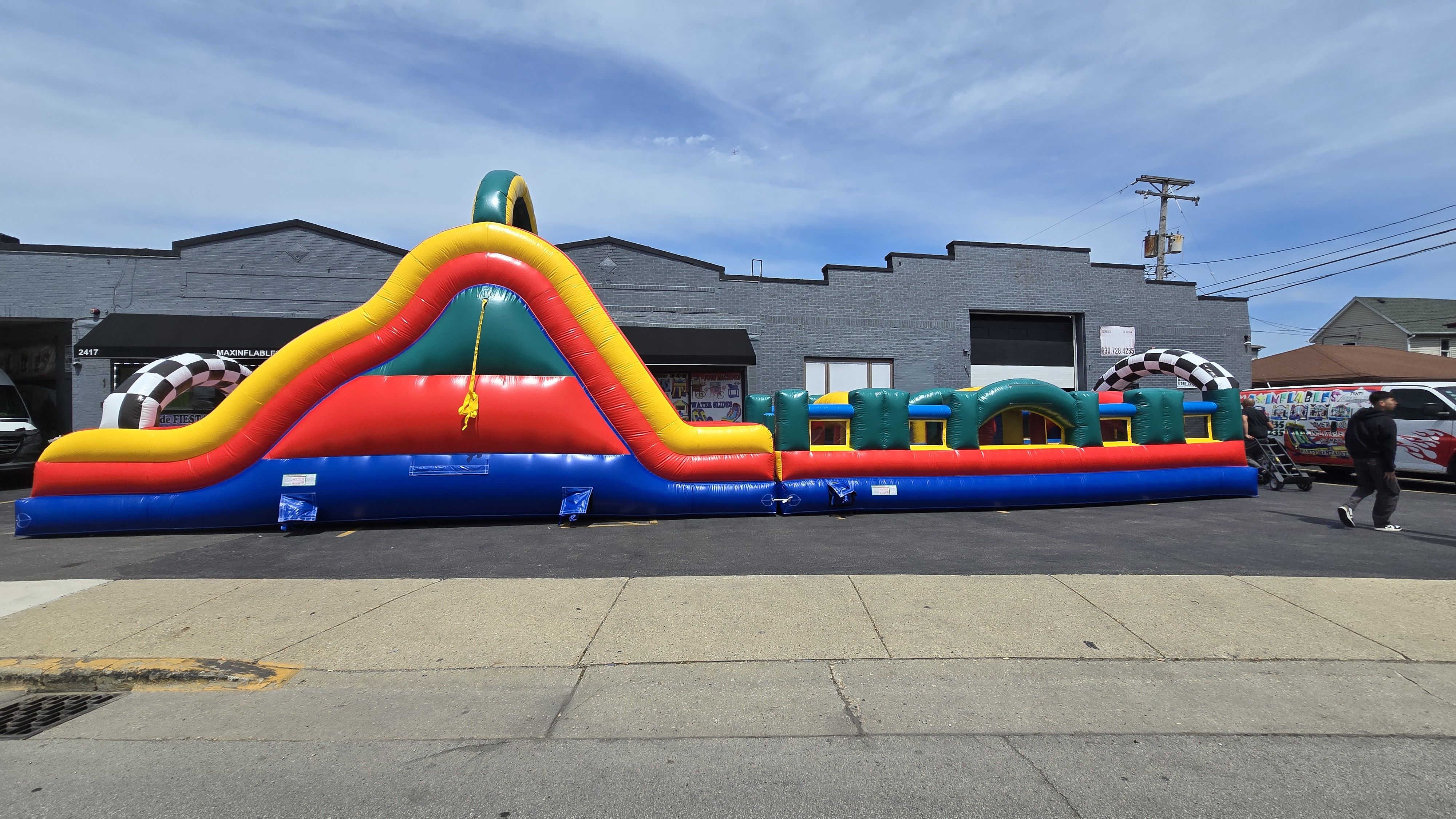 obstacle course party games