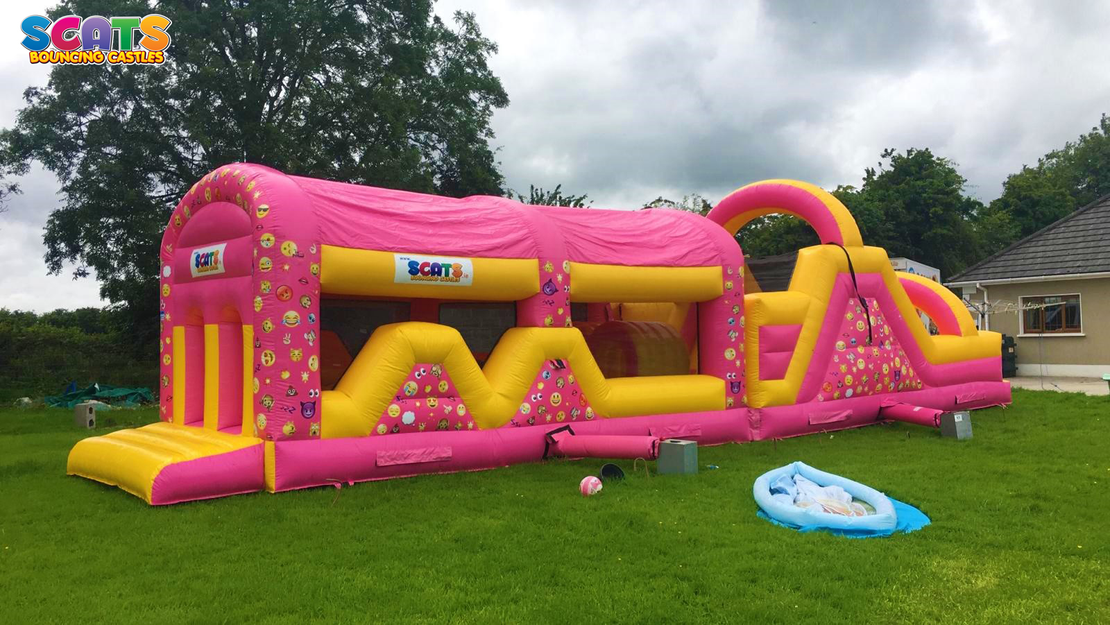 bouncy castle hire obstacle course