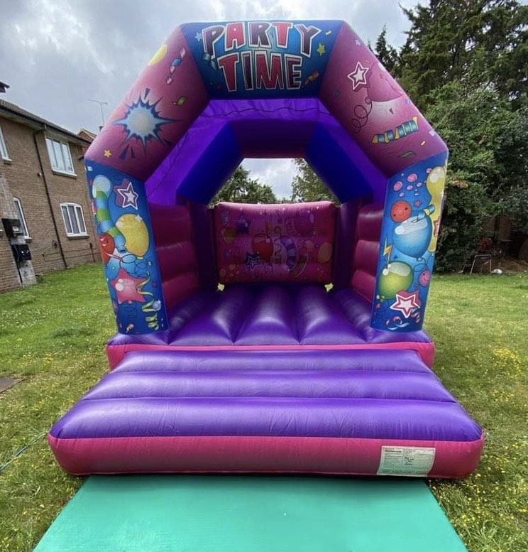 Pink Party Bouncy Castle Best Bouncy Castle Hire And Soft Play Hire