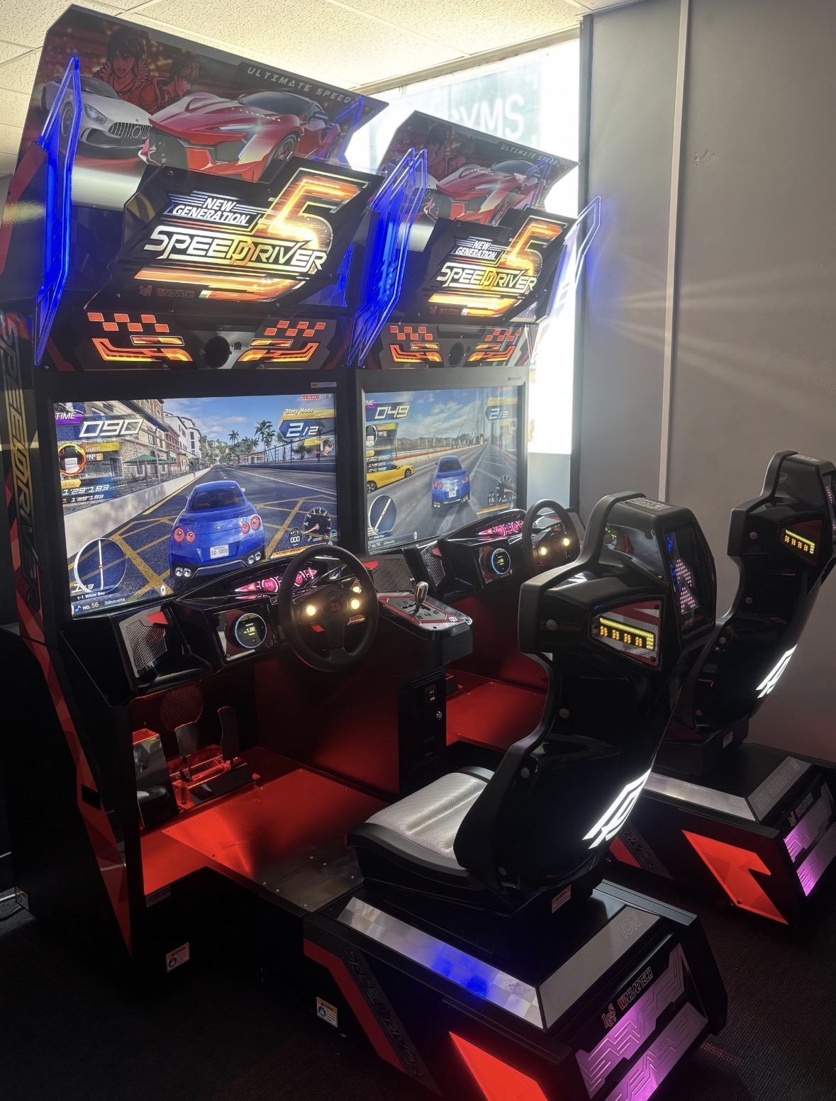 Speed Driver 5 Twin Arcade Racing Game | Hire UK