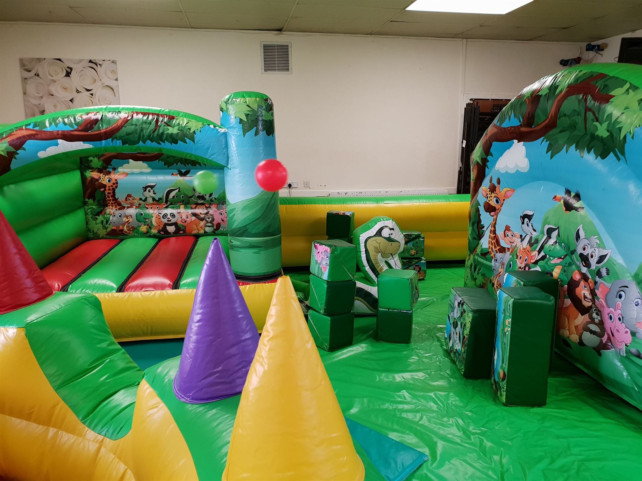 inflatable play park