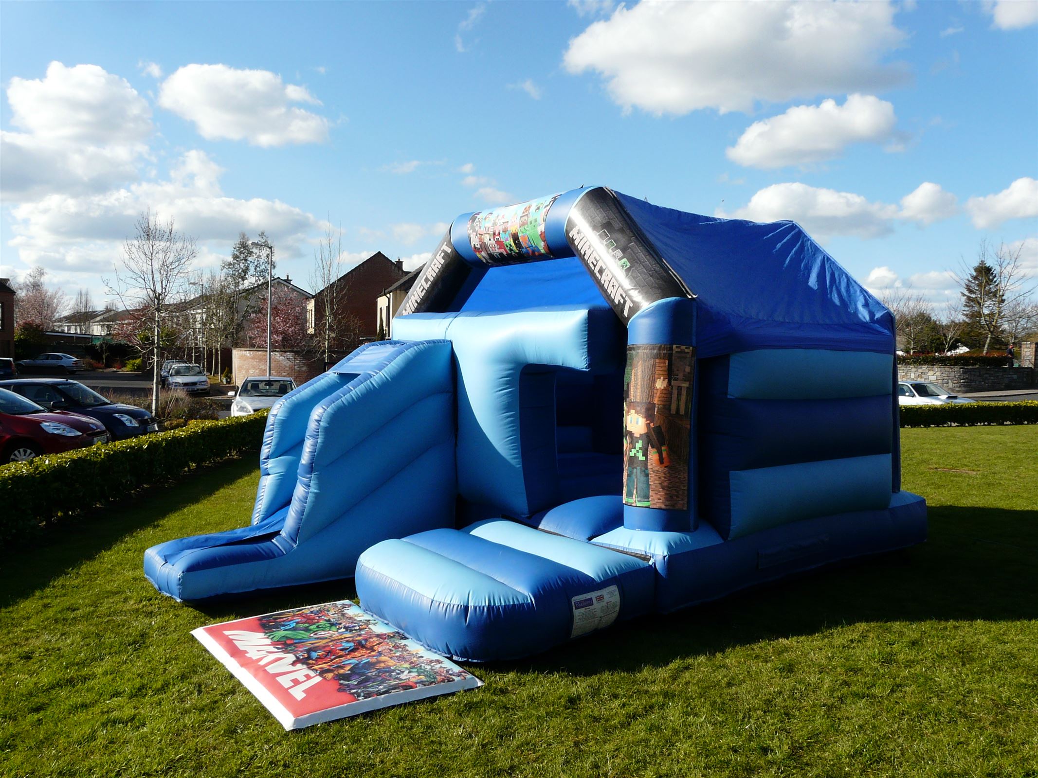 minecraft bouncy castle