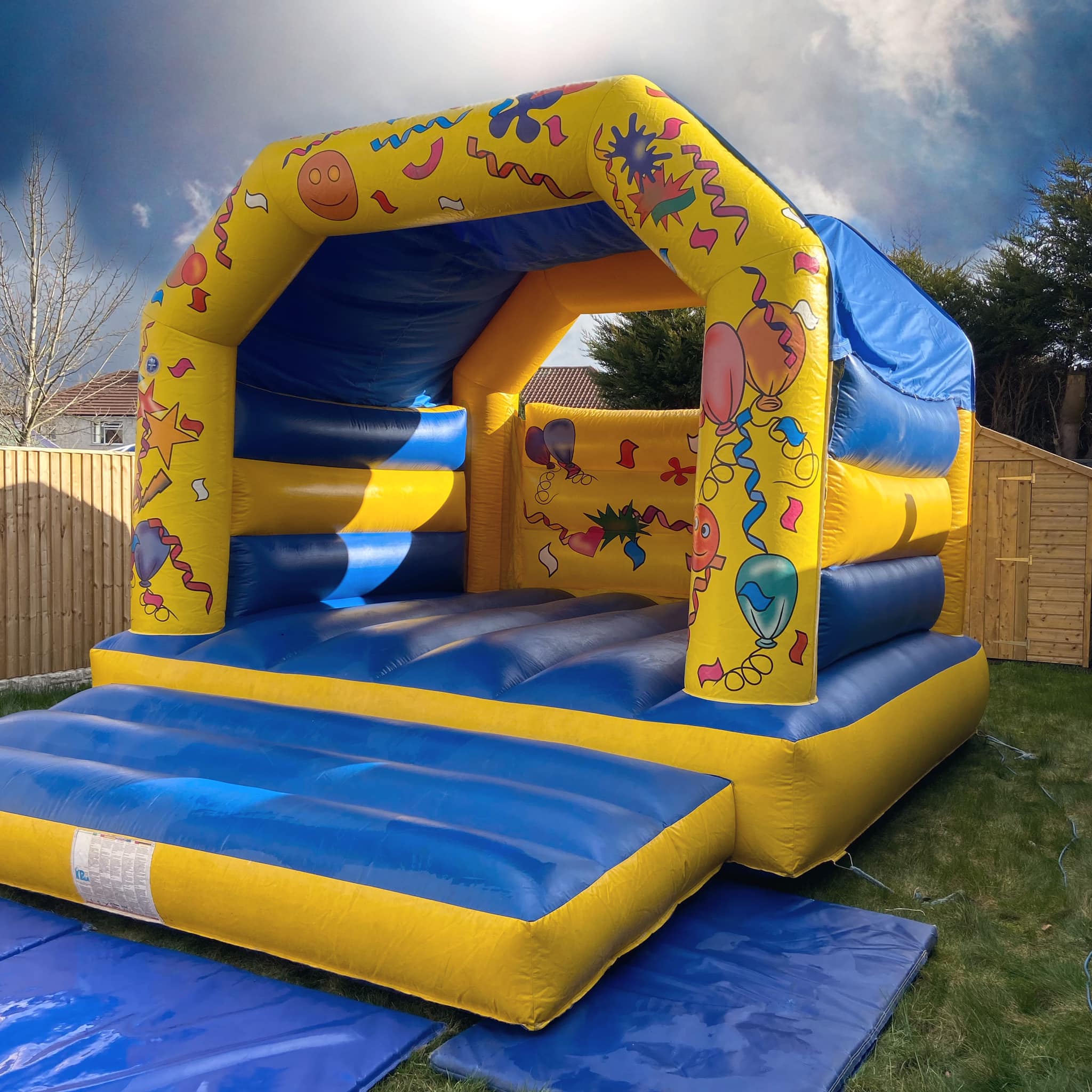 child's bouncy castle