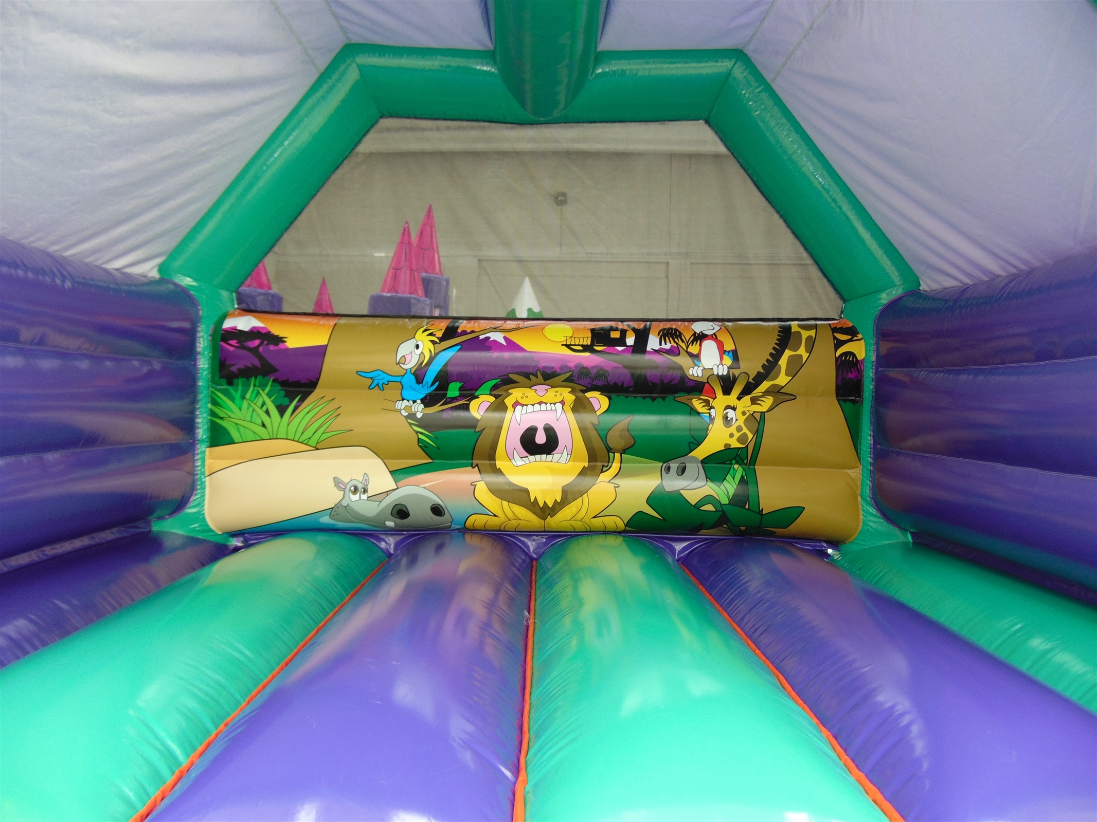 Jungle Bouncy Castle 15ft x 15ft Bouncy Castle and Inflatable Hire in Surrey in Woking, Surrey