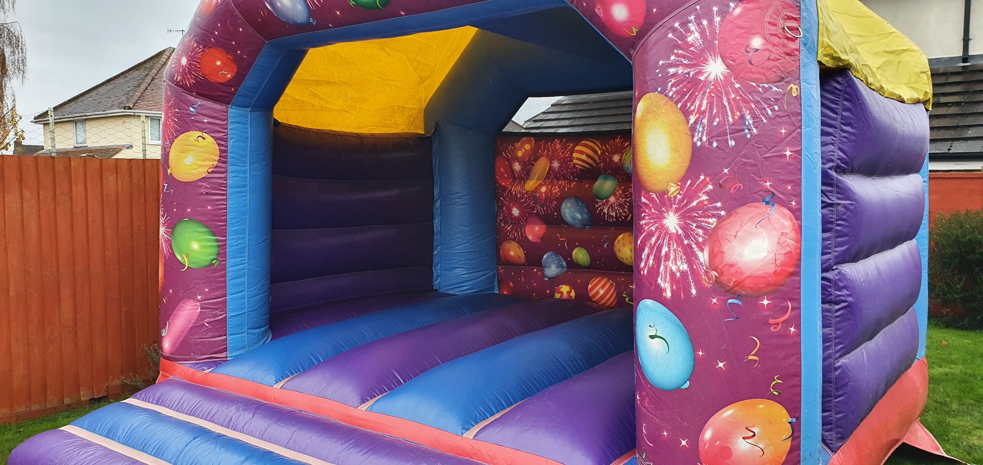 Party Time Bouncy Castle (popular) NCInflatables