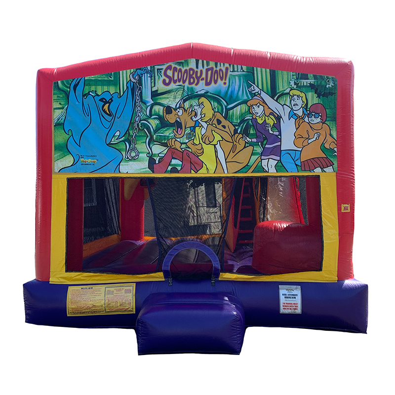 Scooby Doo Jump N Slide Bouncy Castle Hire In Auckland New Zealand A1 Bouncy Castles