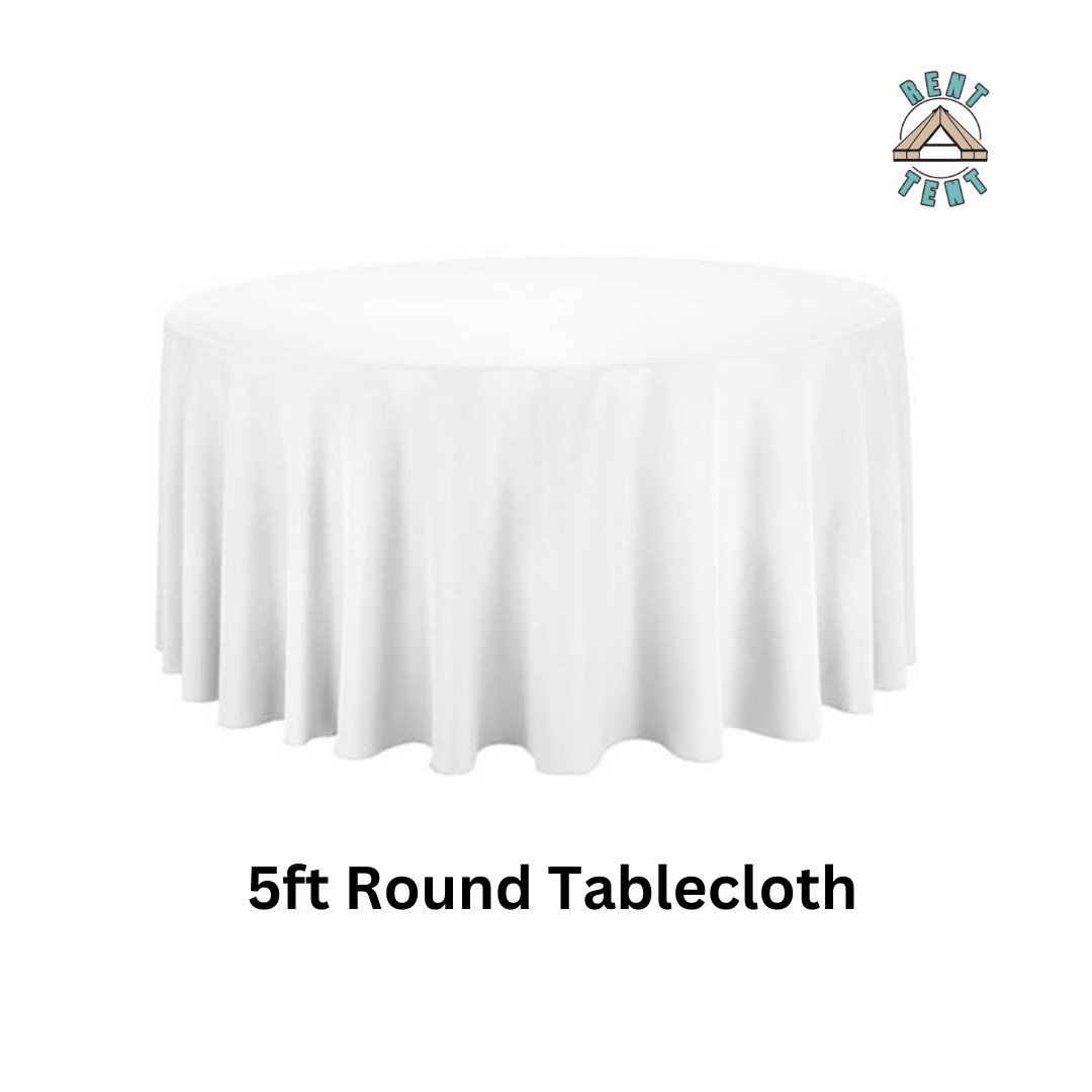 5ft Round Tablecloth Hire Northern Ireland