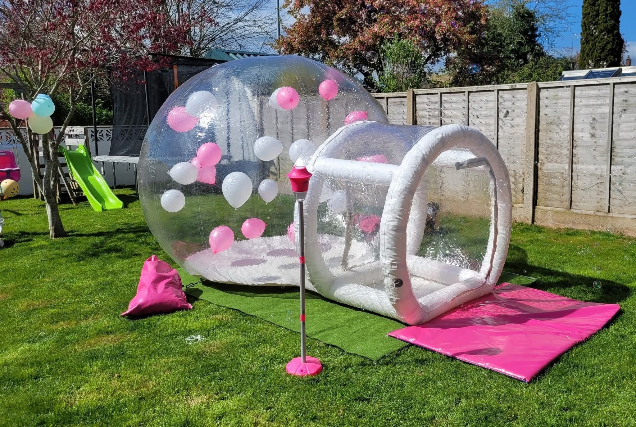 Pink Bubble Machine Hire