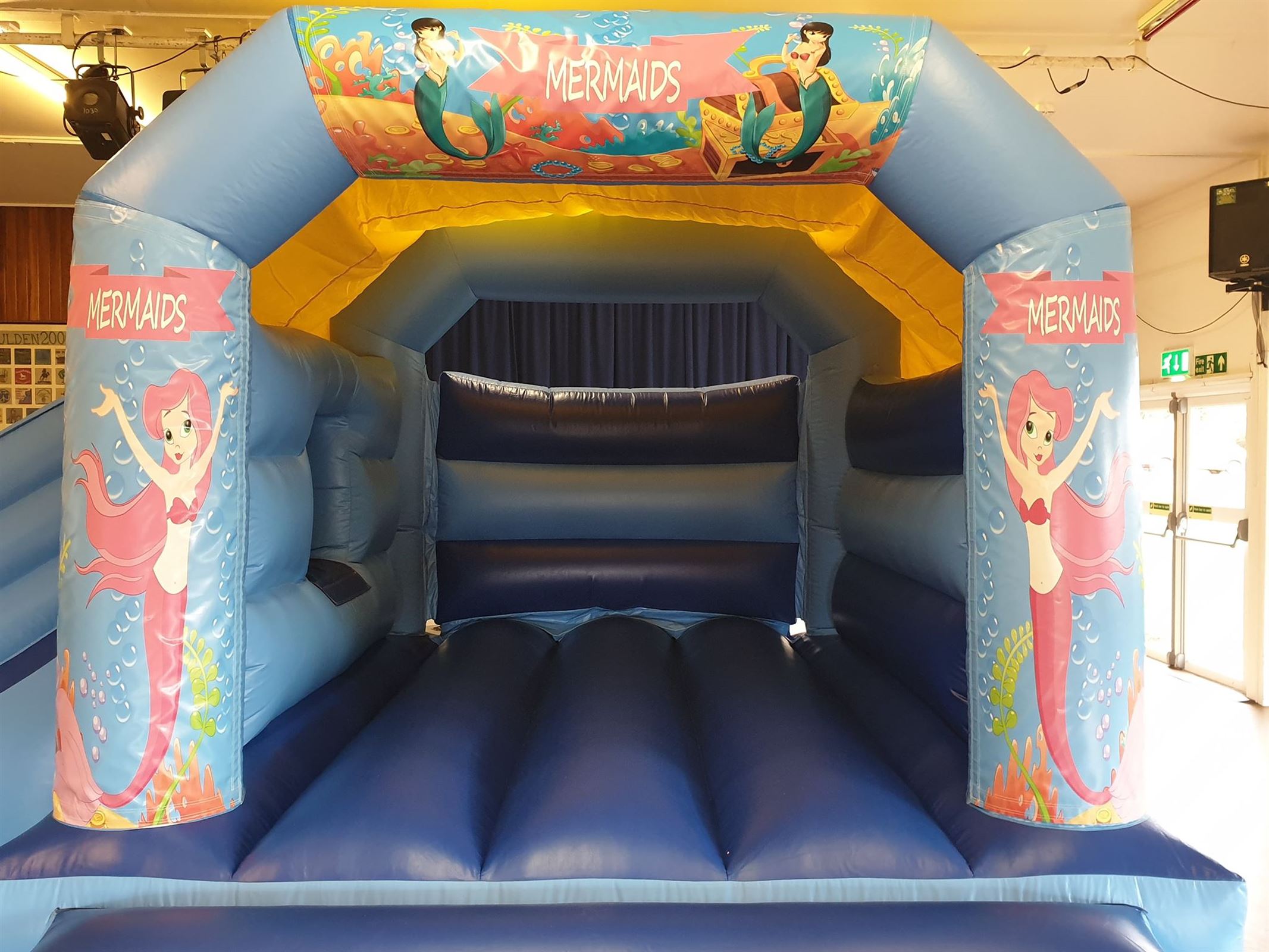 mermaid jumping castle hire