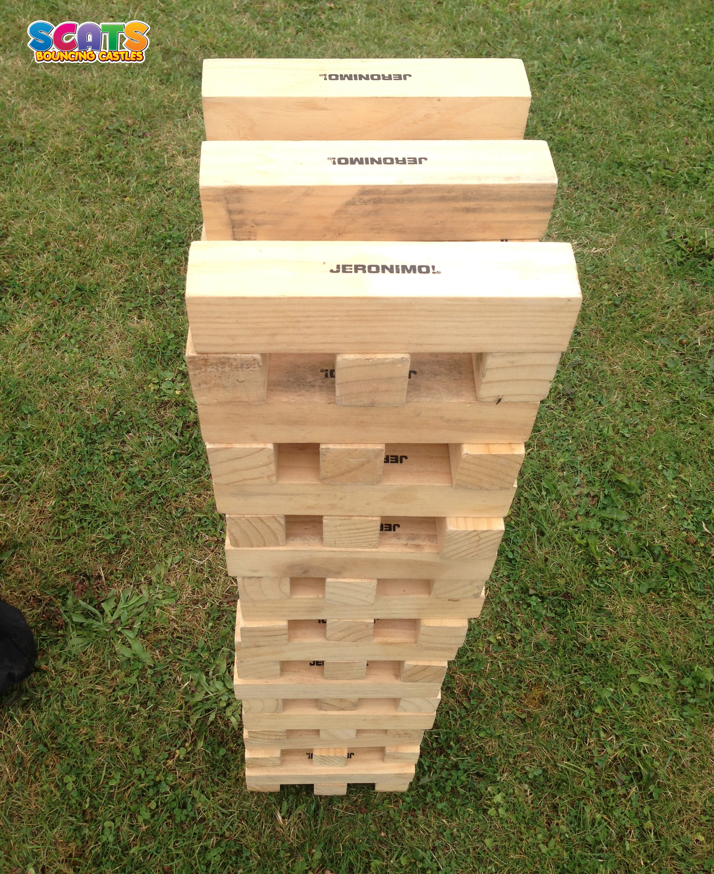 Giant Jenga Scats Bouncing Castles