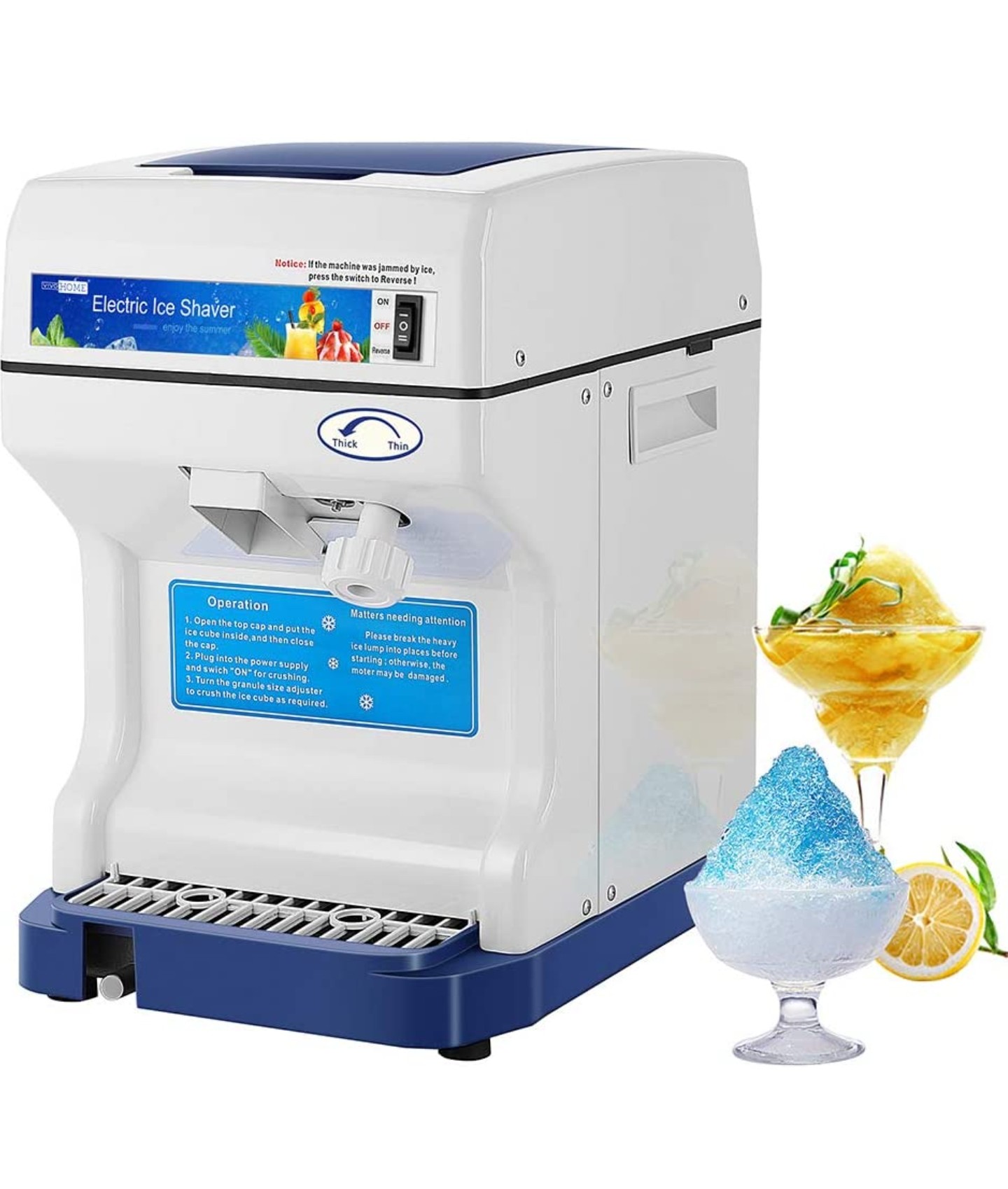 Electric Ice Crusher Shaver Snow Cone Maker - Best Party Rentals ...