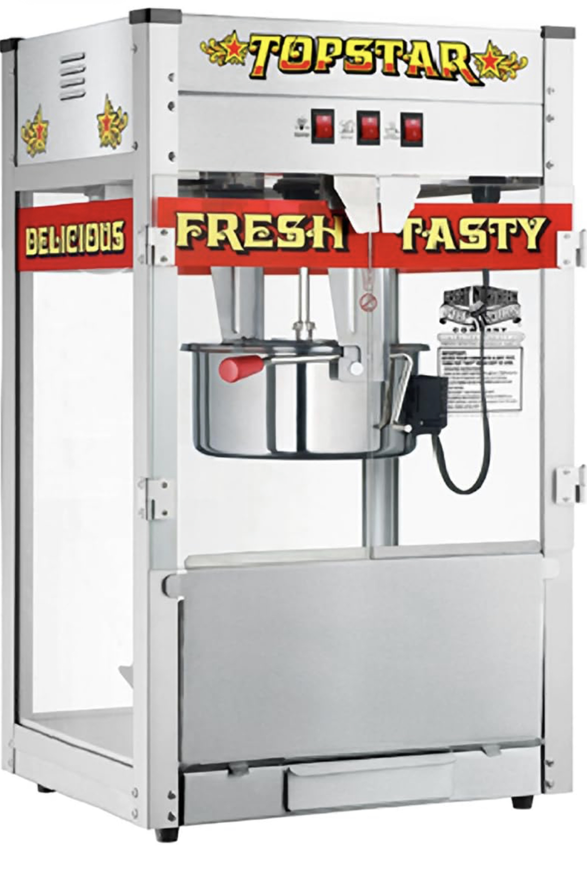 Jilli Machine Popcorn machine - Hire in Indiana | Jack and Jill Jumparoo Party Central