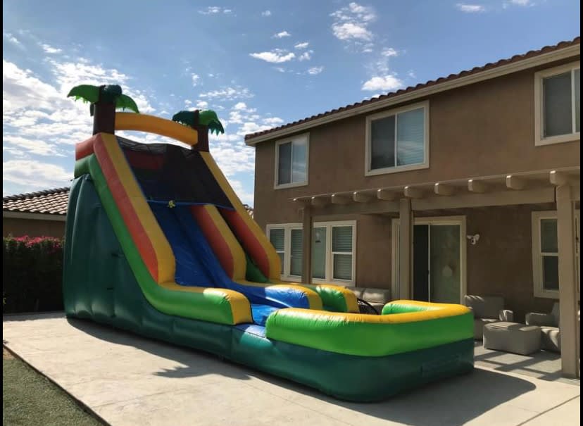 inflatable water slide for rent near me