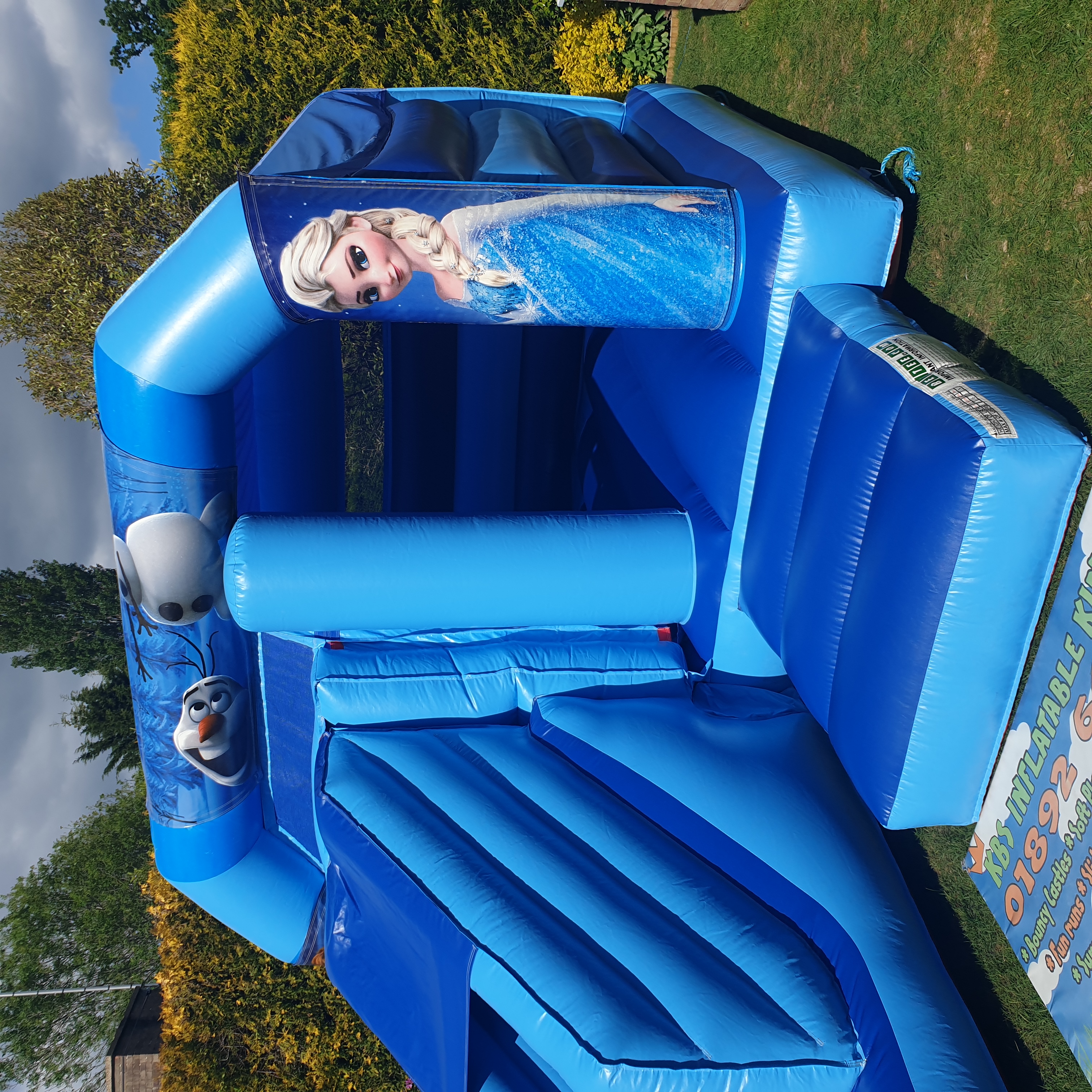 slide bouncy castle hire