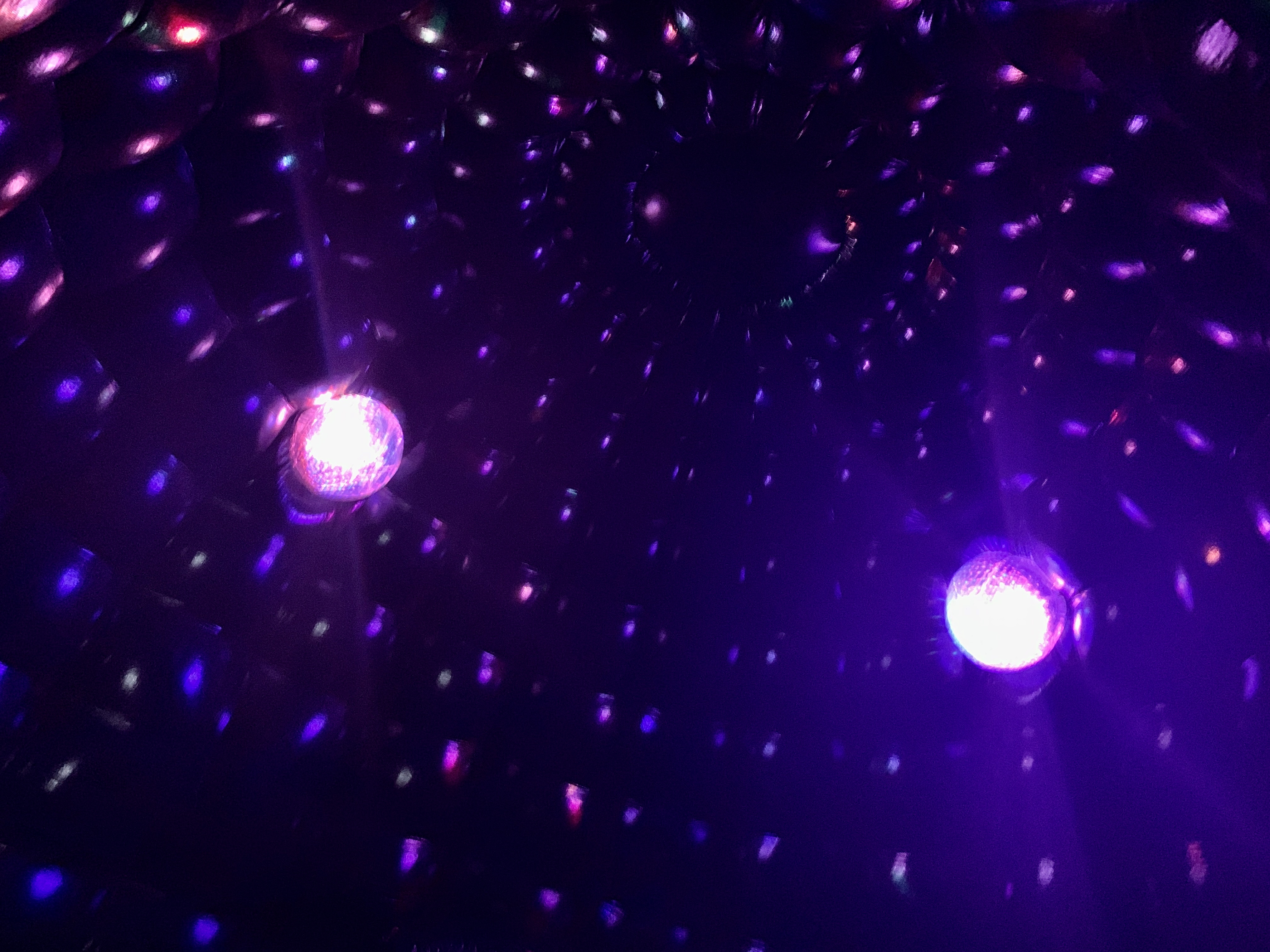 Large Multi Coloured Disco Dome 16ft W X 19ft L North East Bouncy