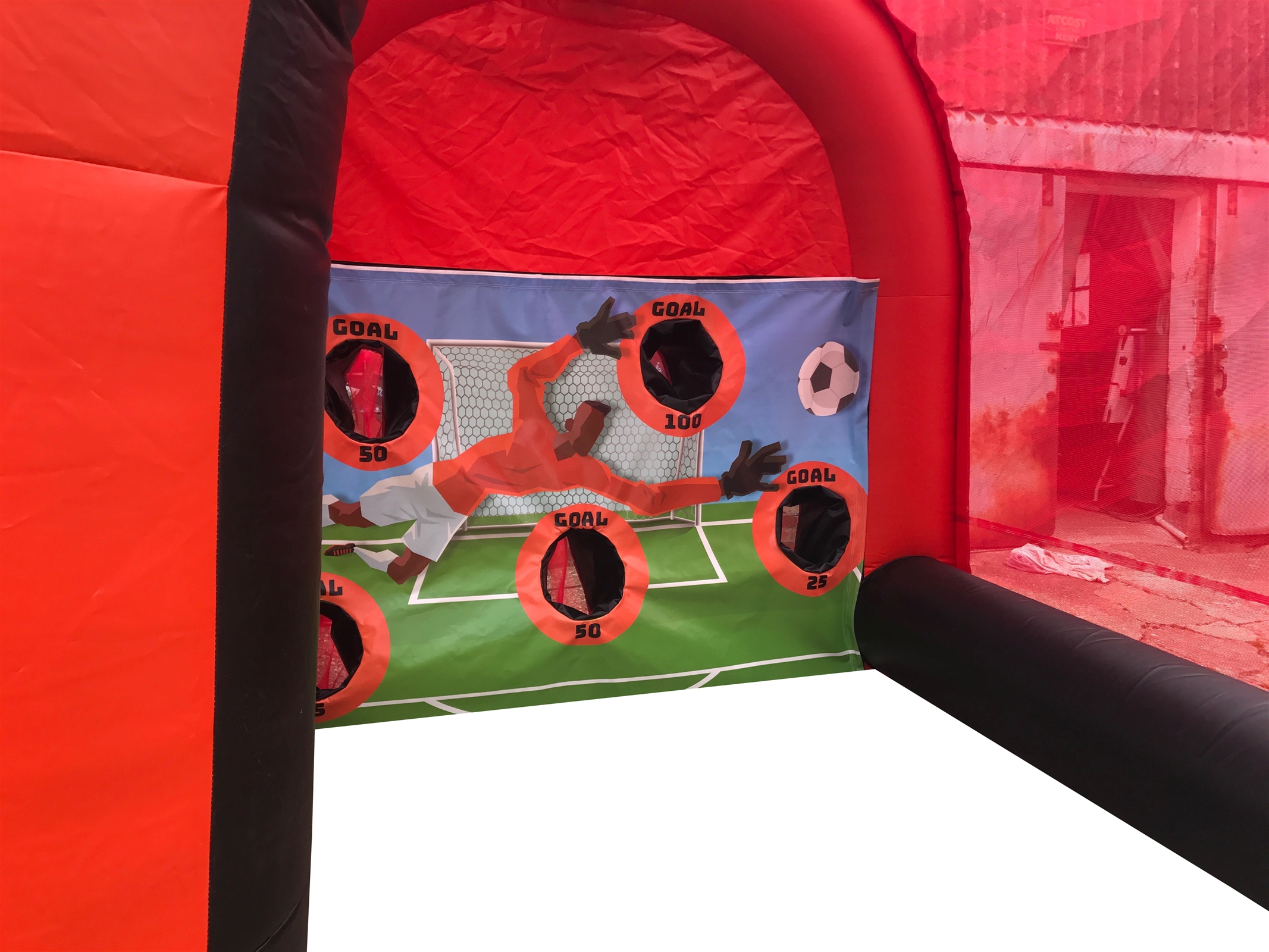 10ft x 8ft Football Shootout Inflatable Ace Inflatables