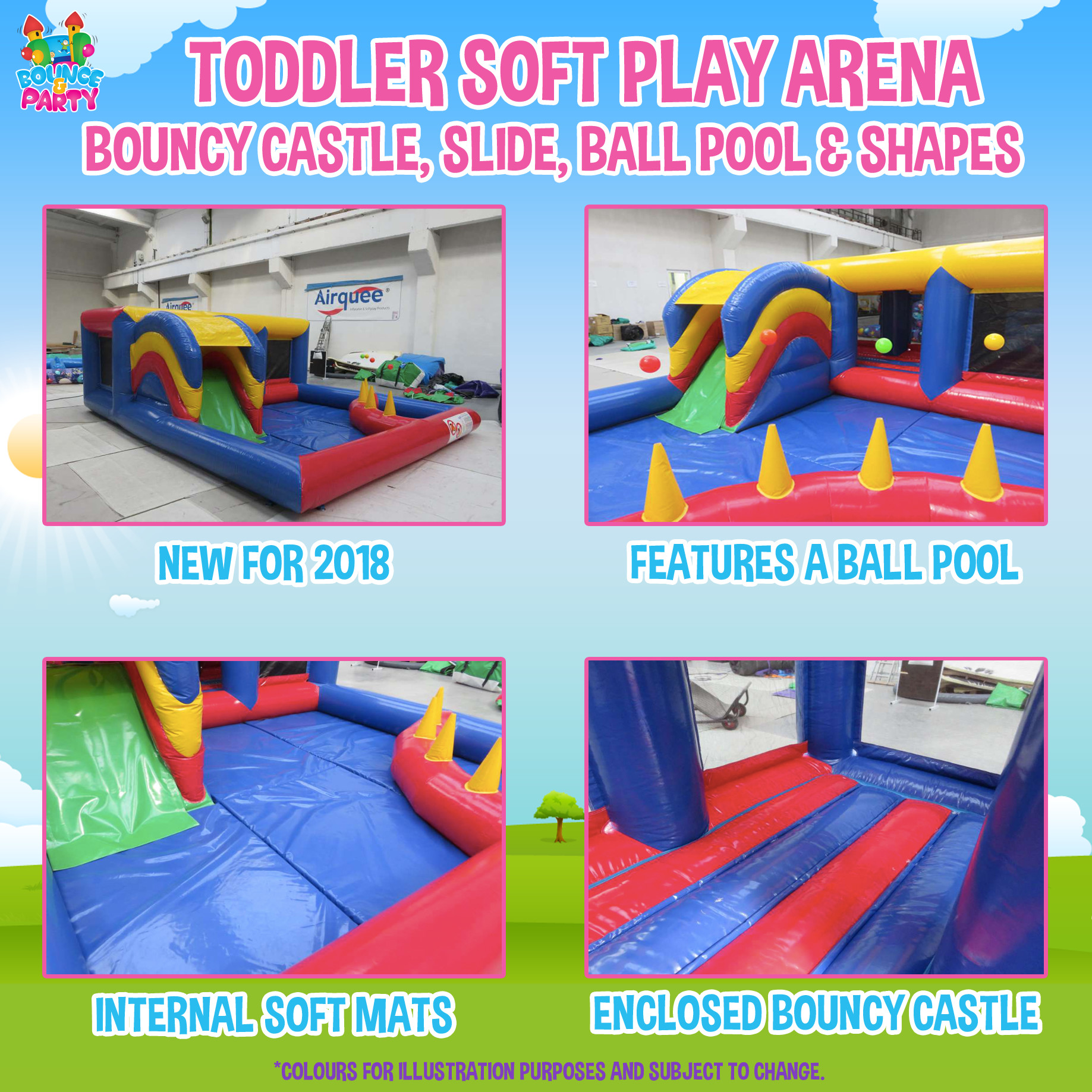 Toddler Soft Play Arena Best Children's Party Entertainment, Bouncy Castles & Magic Shows