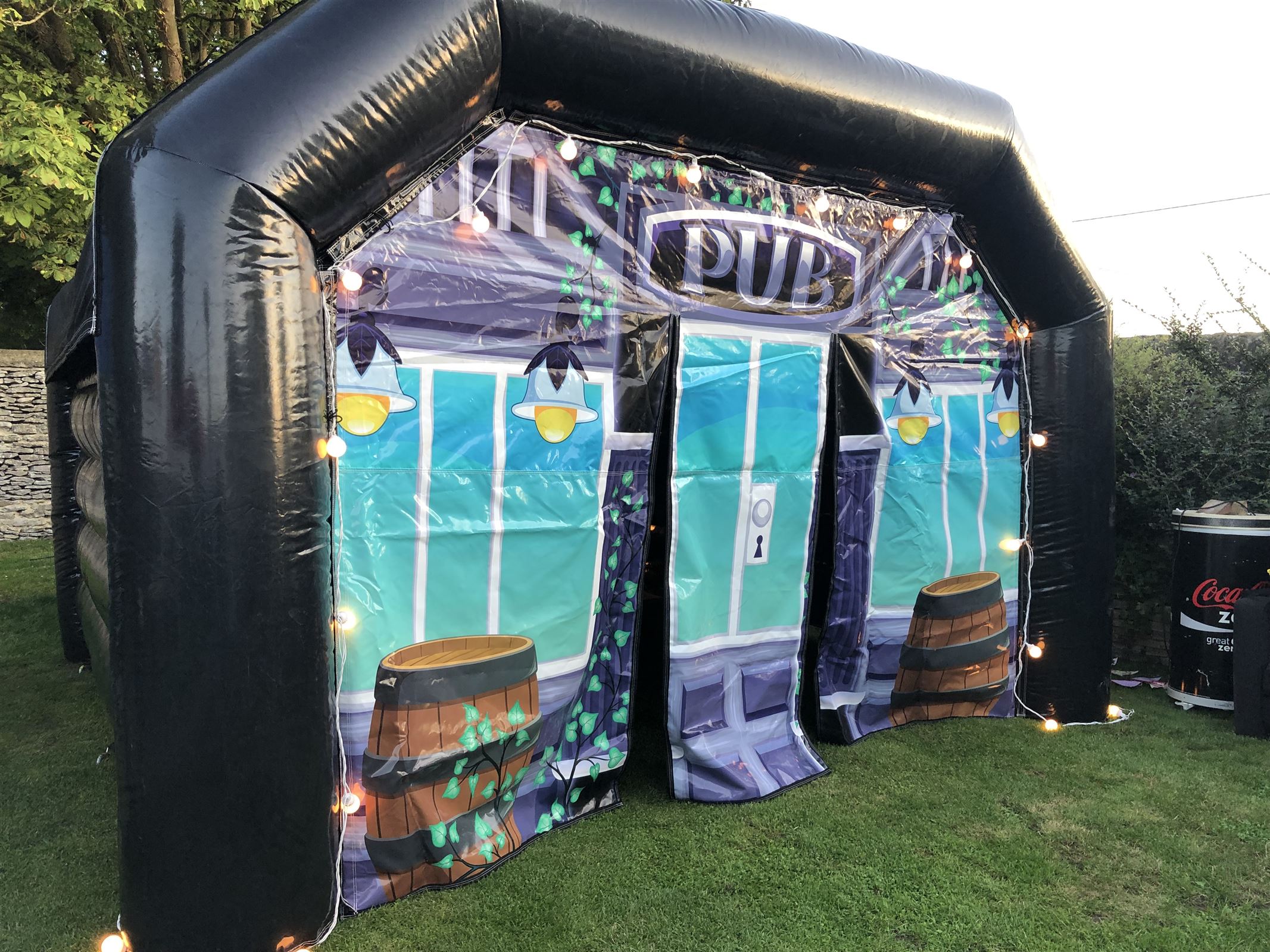 inflatable pub for hire