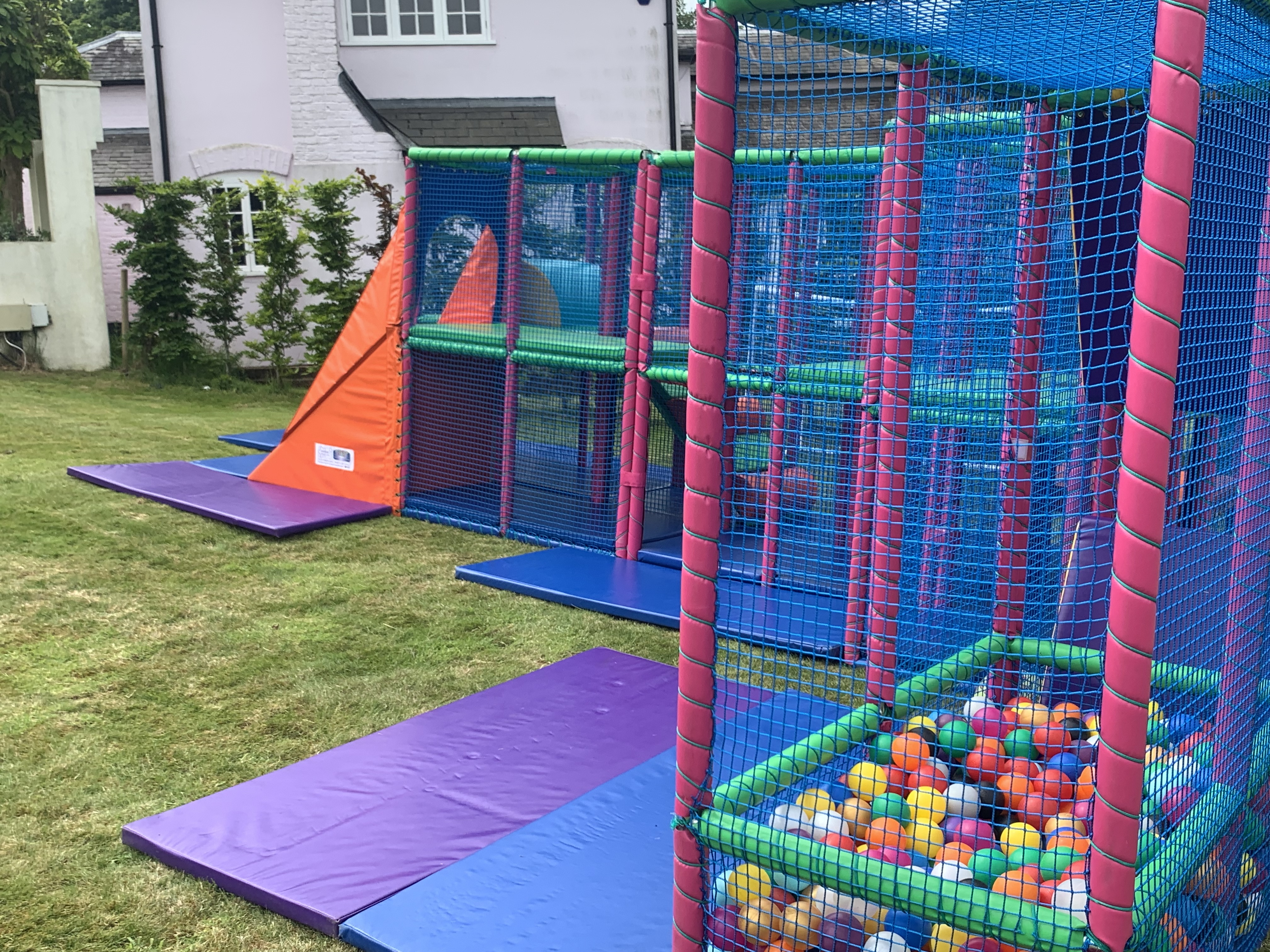 Soft play climbing store frame