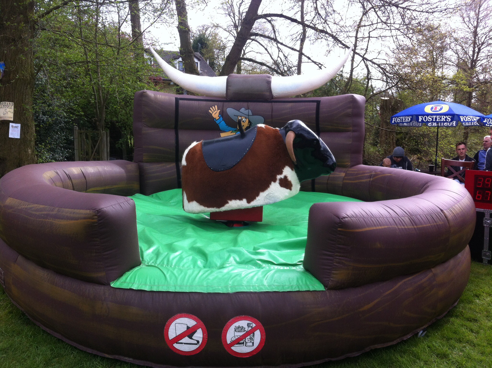 Rodeo Bull hire Bouncy Castle & Inflatable Hire in Stoke on Trent