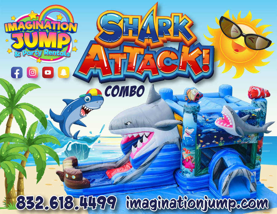 Shark Attack Combo - Rental in Magnolia, The Woodlands, Conroe
