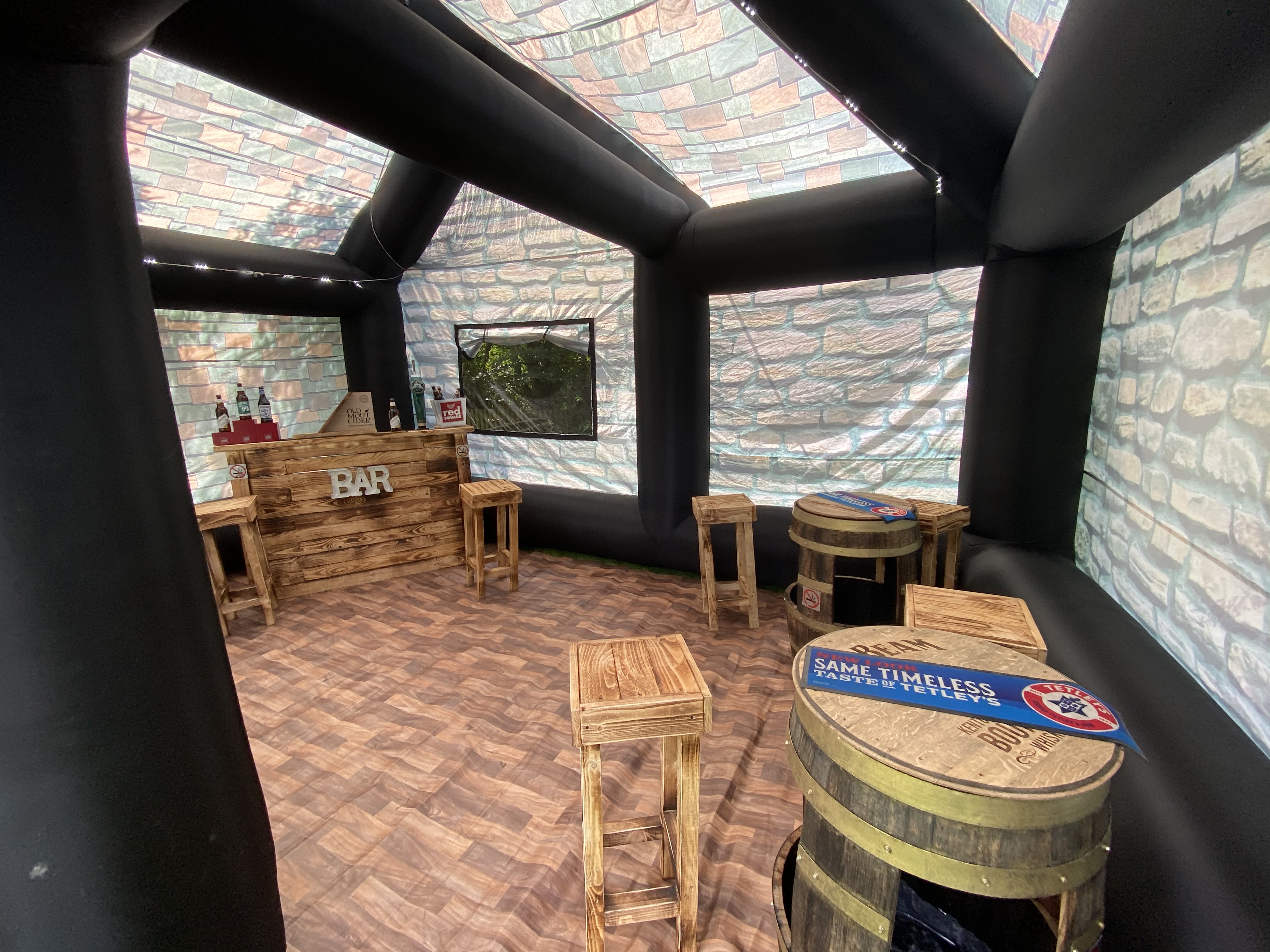 Large inflatable pub Best inflatable pubs tiki bars and gazebos