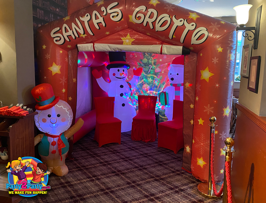 Father Christmas (Santa) and Inflatable Grotto Hire Nottingham