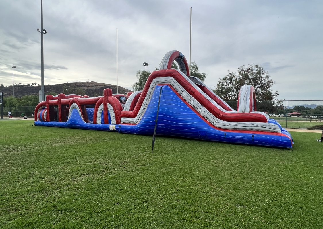 68ft Patriot Obstacle Course Bounce House Rental Laser Tag Water 68ft Patriot Obstacle Course Bounce House Rental Laser Tag Water