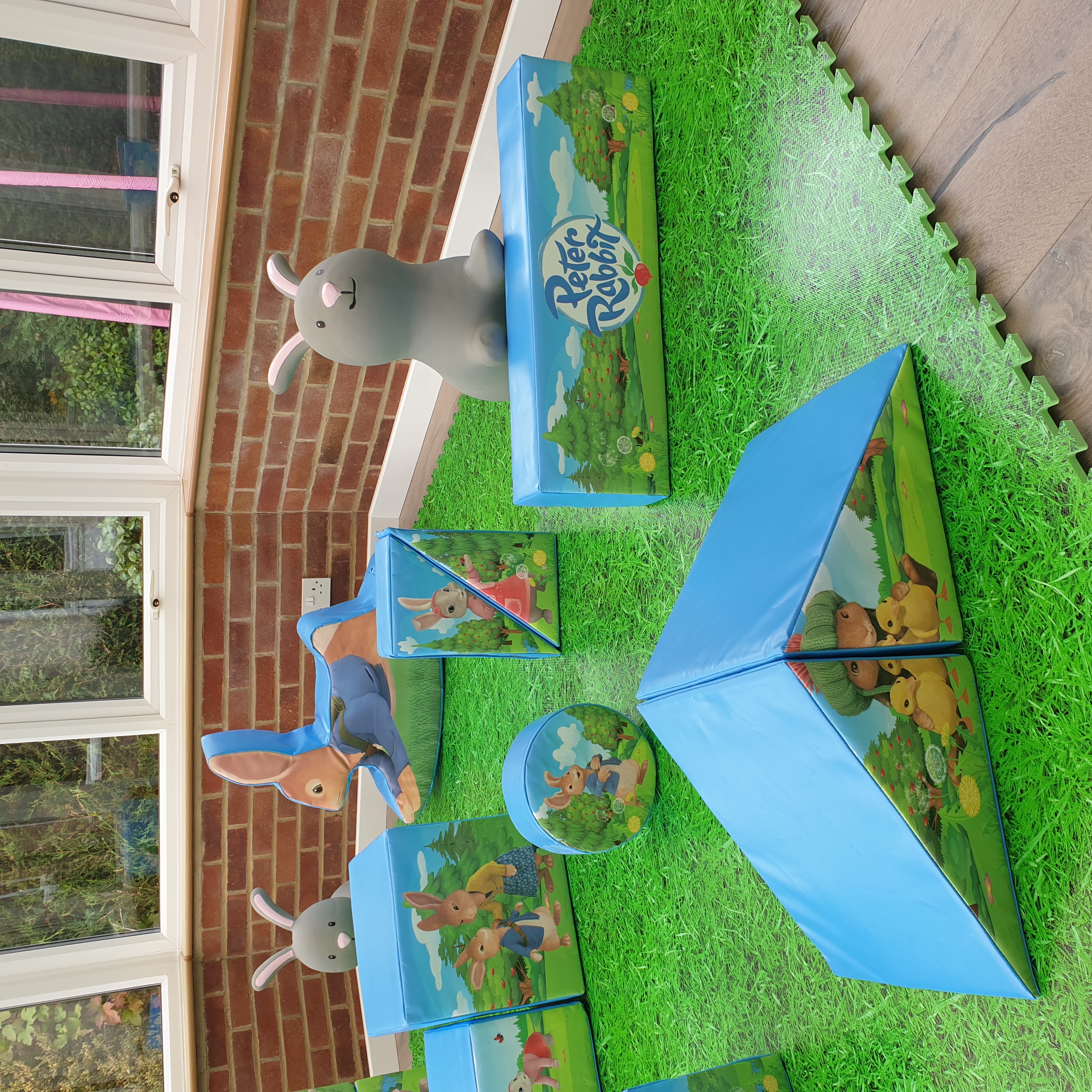 peter rabbit bouncy castle hire