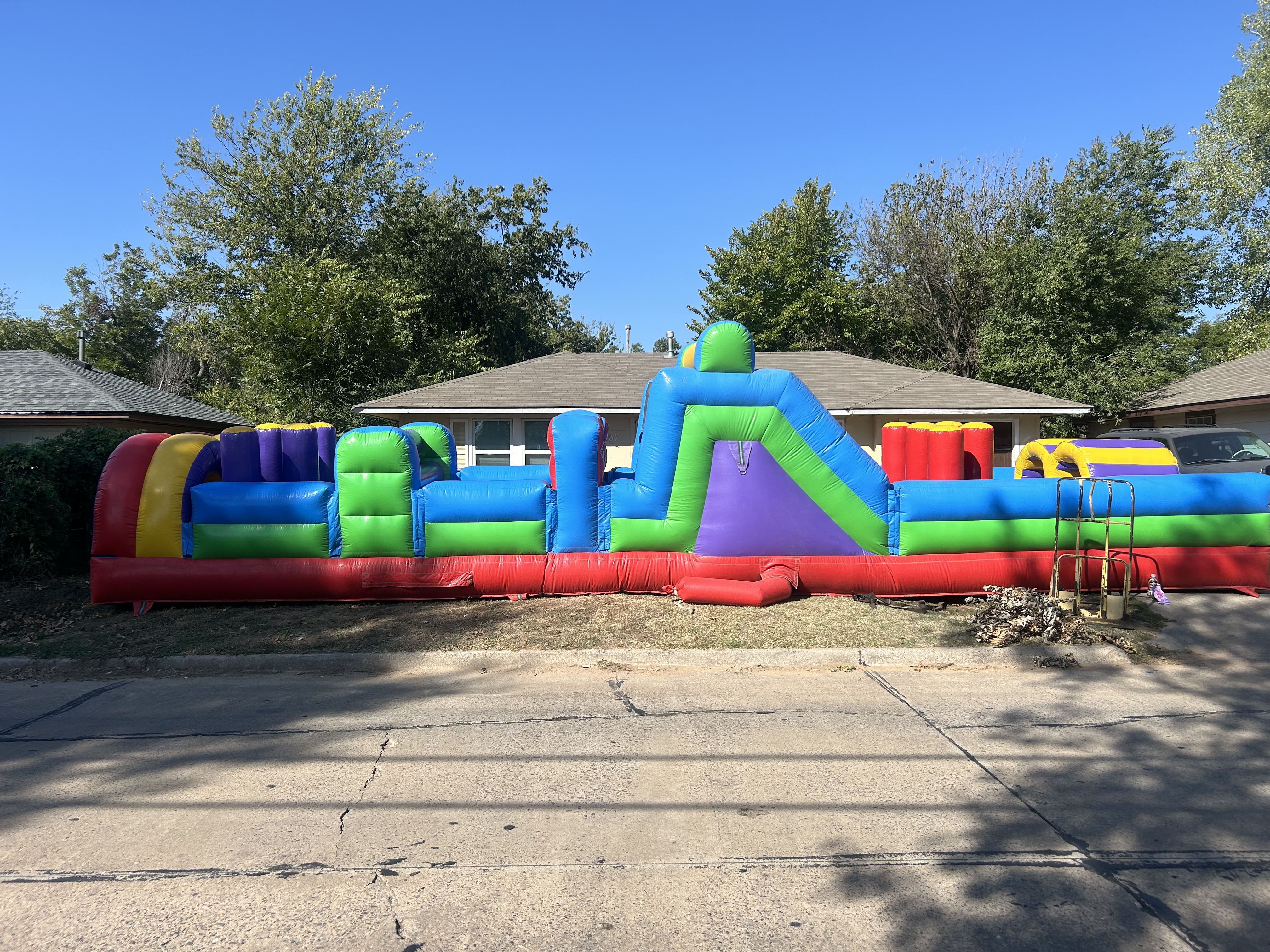 40’ obstacle course - Inflatables and Equipment Rental in Oklahoma ...