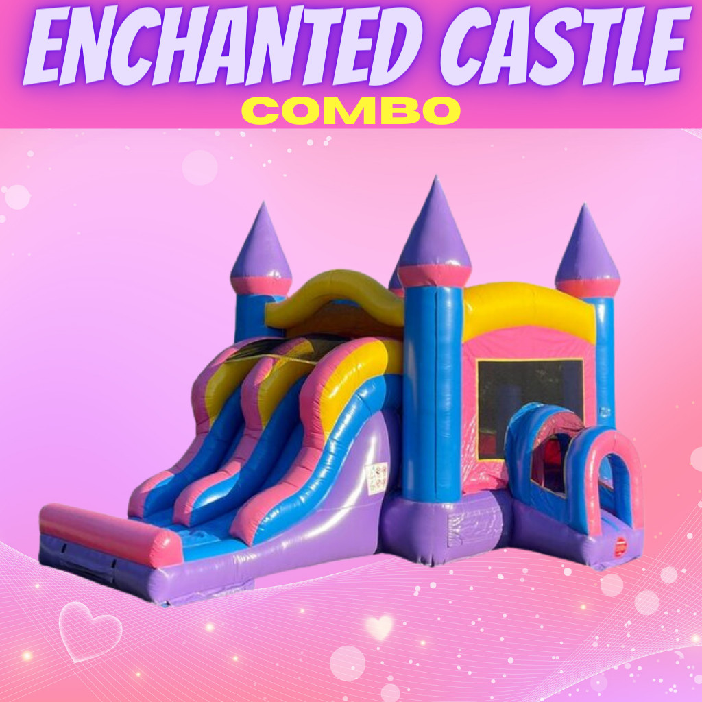 Enchanted Castle Combo Best Inflatable Party Rentals & Concessions service in Belton, Temple