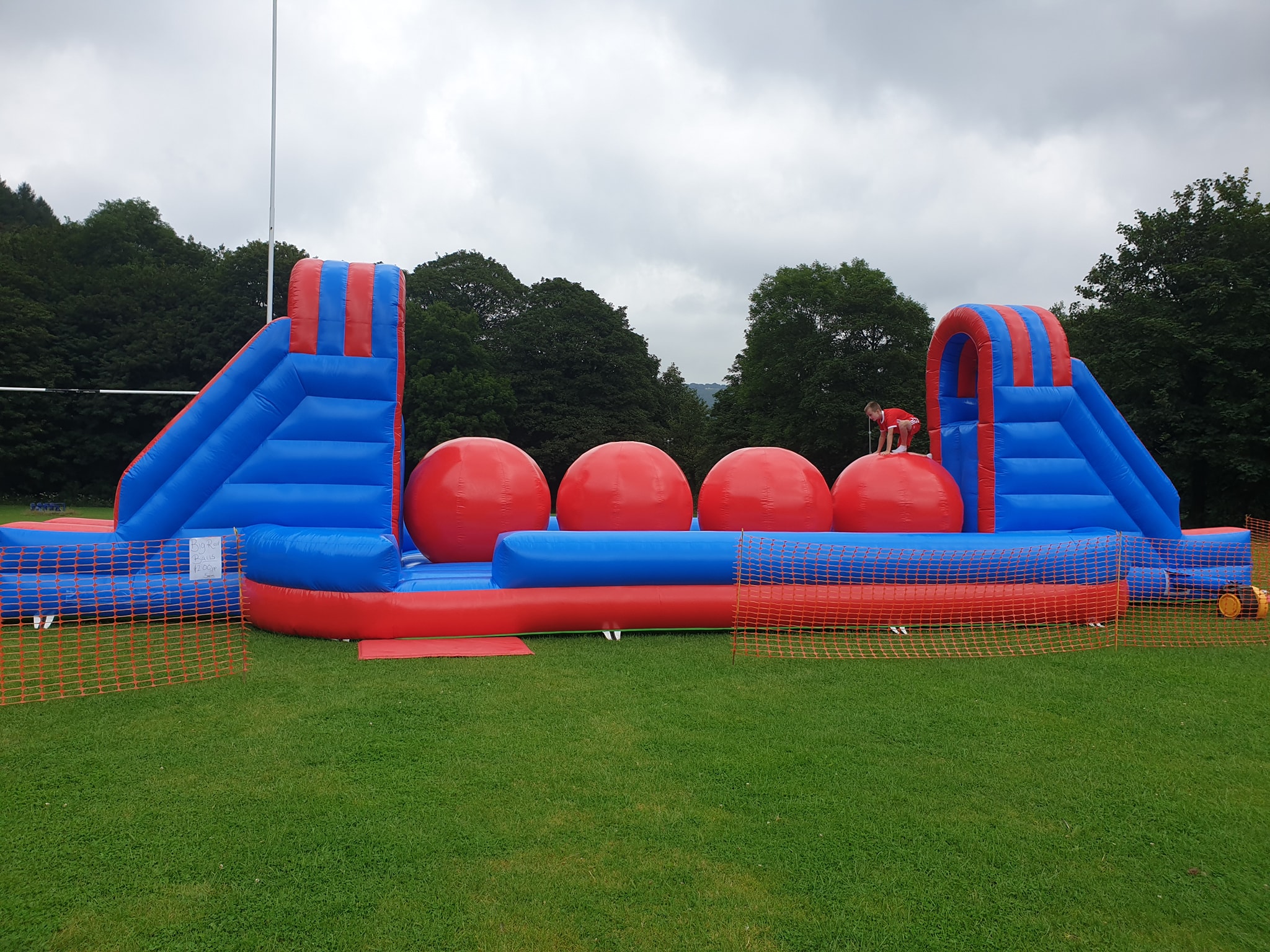 inflatable game hire